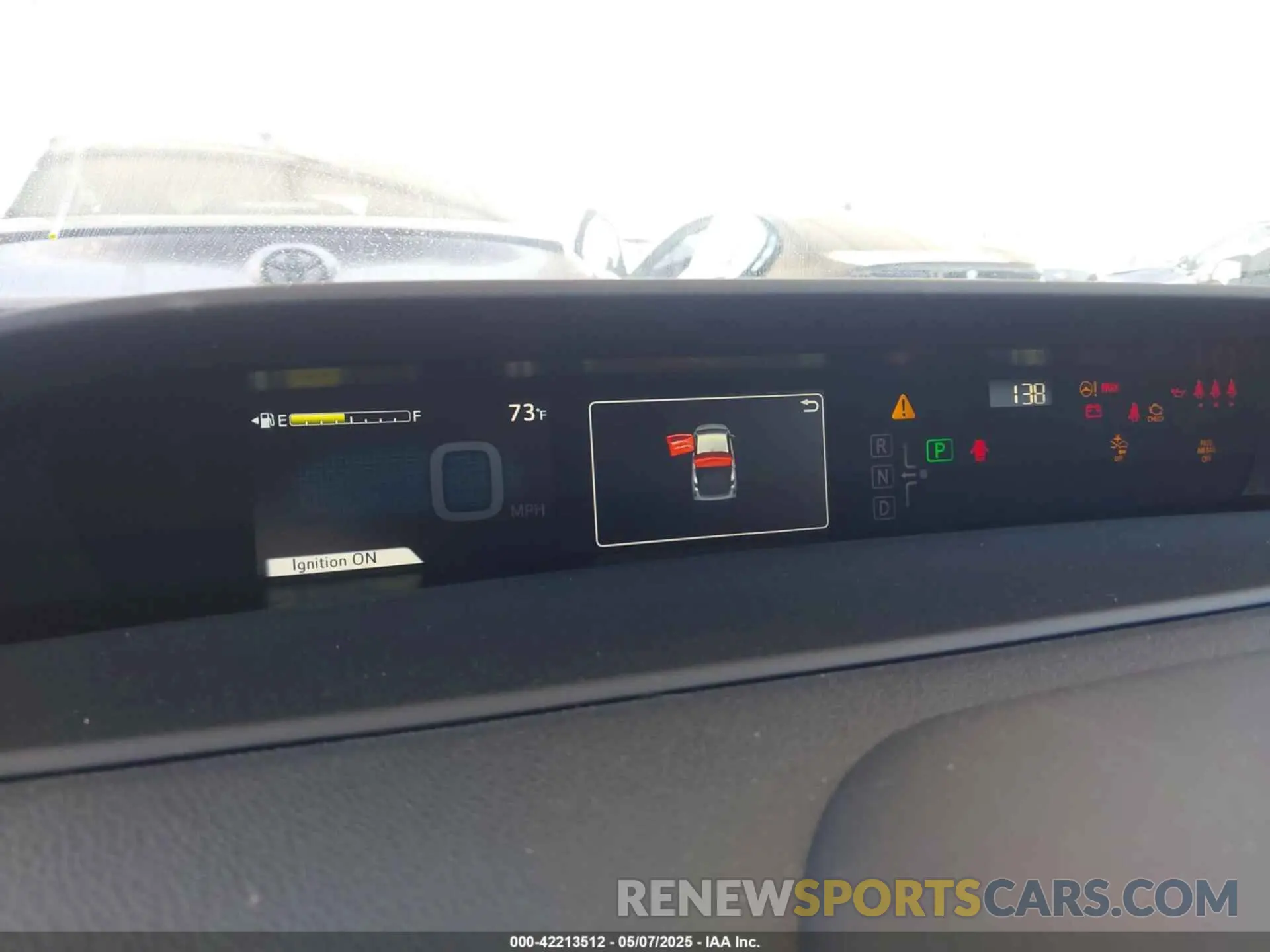 7 Photograph of a damaged car JTDKARFP8L3143375 TOYOTA PRIUS PRIME 2020