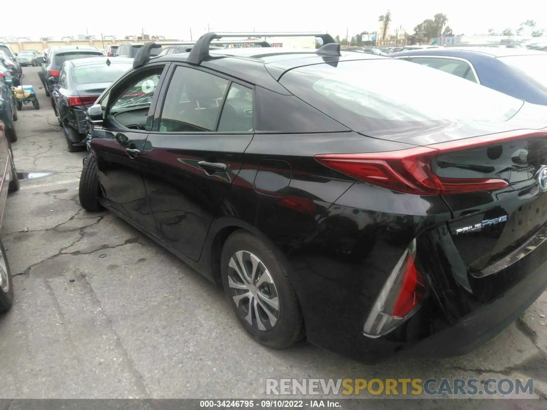 3 Photograph of a damaged car JTDKARFP8L3147040 TOYOTA PRIUS PRIME 2020