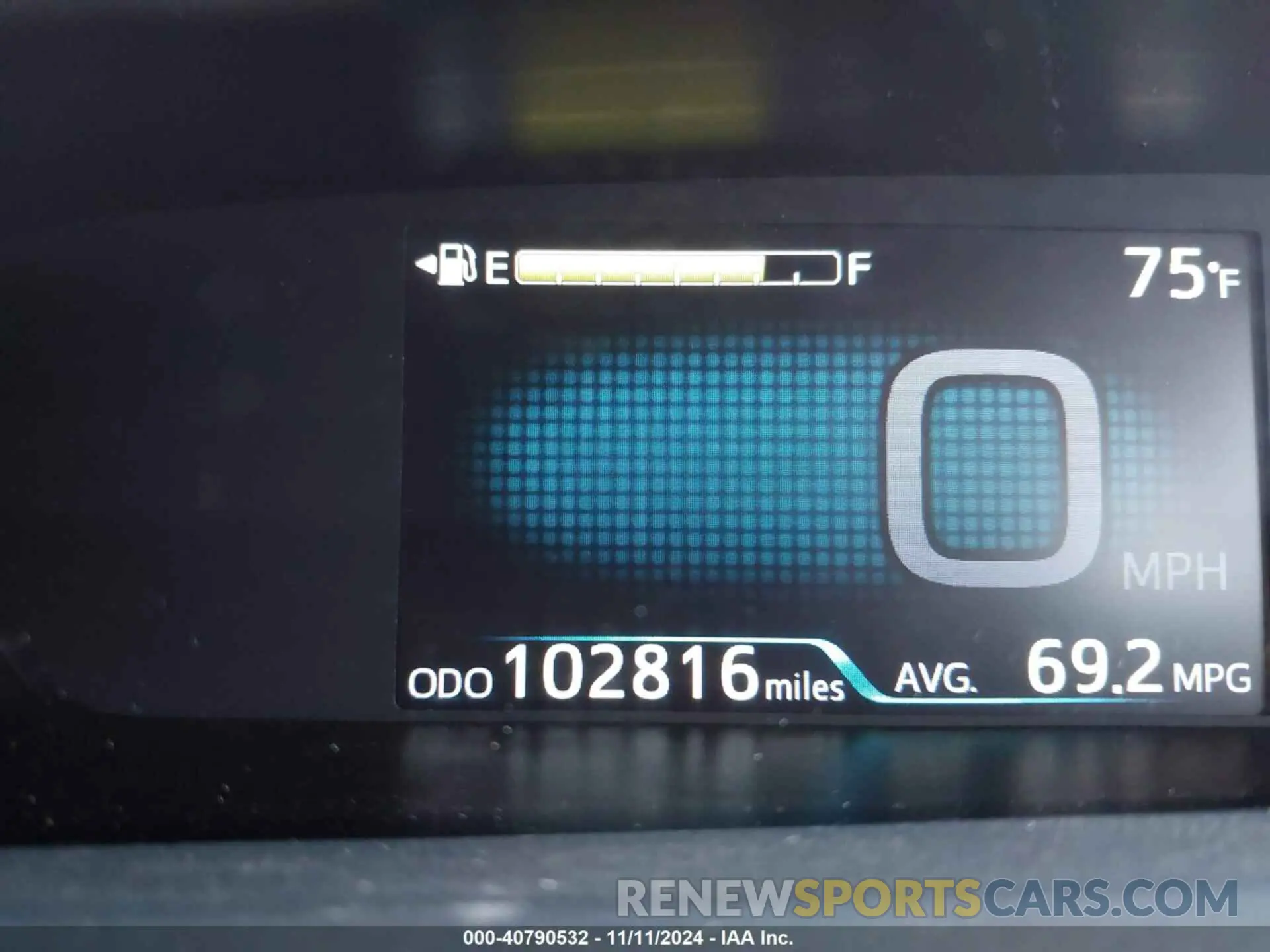 15 Photograph of a damaged car JTDKARFP9L3131381 TOYOTA PRIUS PRIME 2020