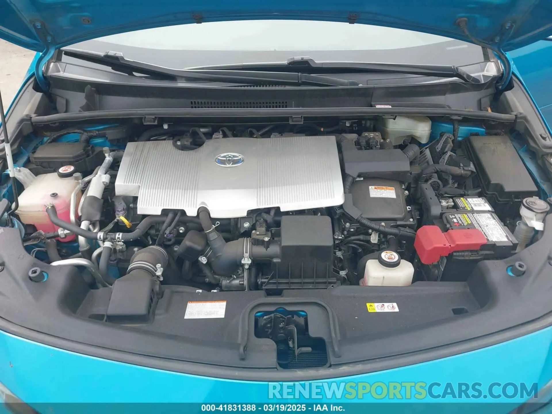 10 Photograph of a damaged car JTDKARFP9L3139982 TOYOTA PRIUS PRIME 2020