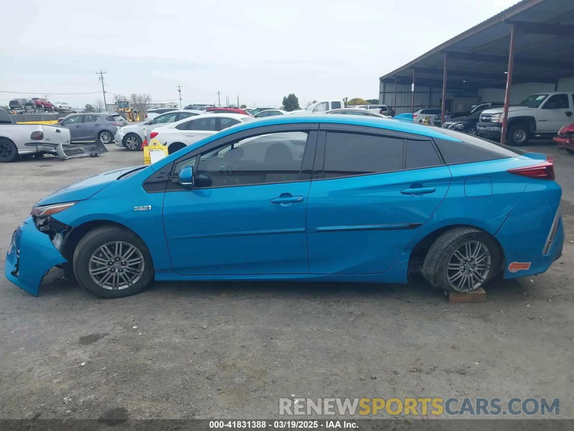 13 Photograph of a damaged car JTDKARFP9L3139982 TOYOTA PRIUS PRIME 2020