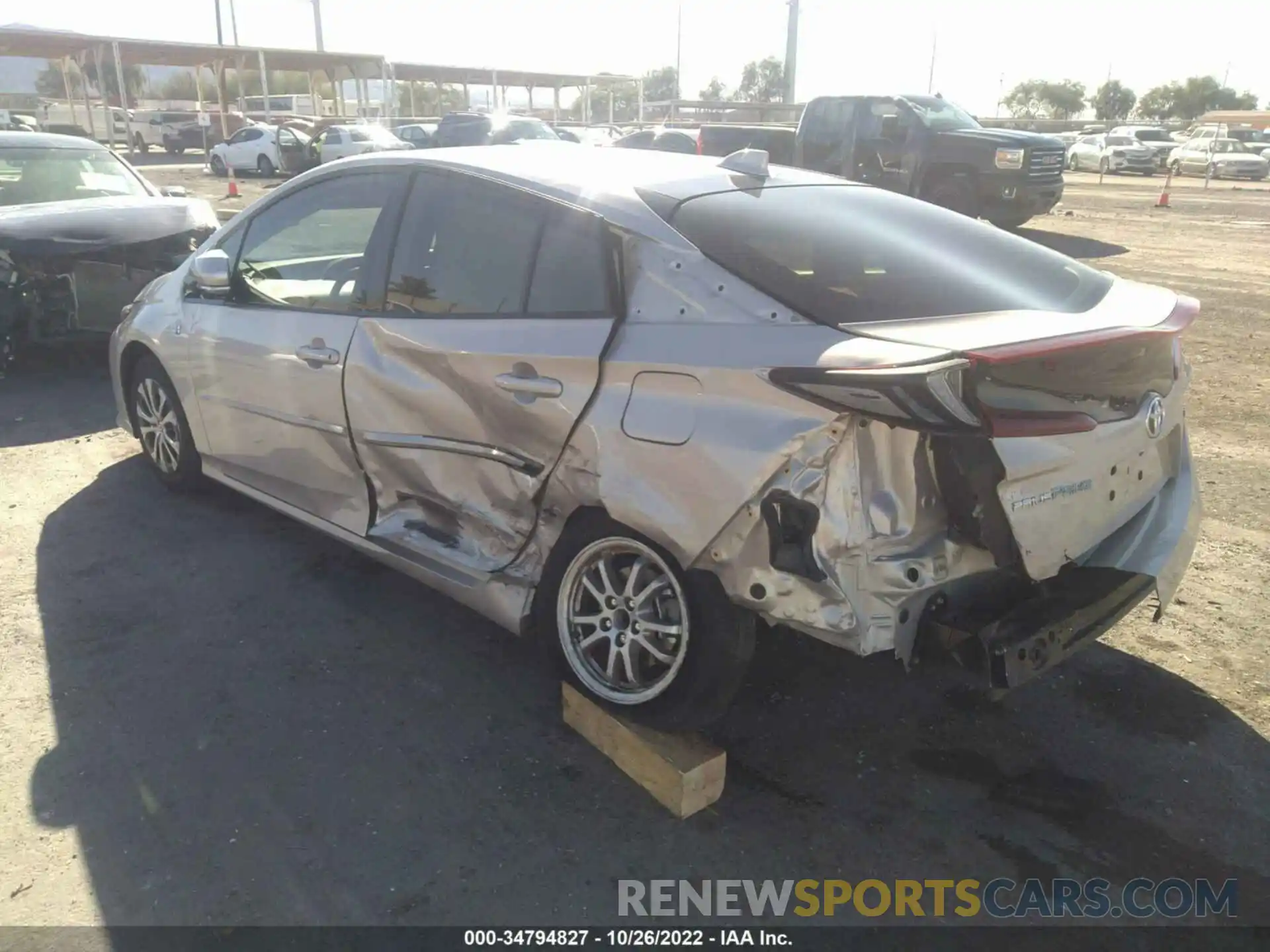 3 Photograph of a damaged car JTDKARFP9L3142459 TOYOTA PRIUS PRIME 2020