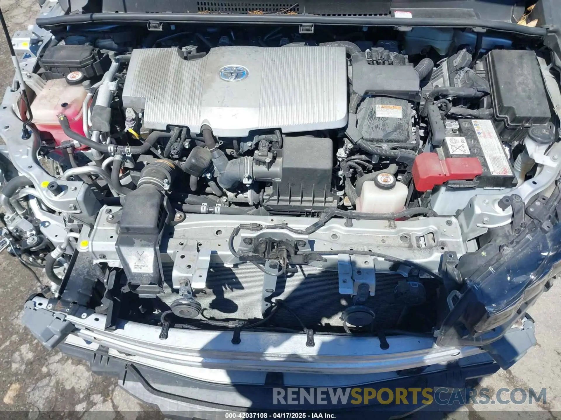 10 Photograph of a damaged car JTDKARFPXL3137917 TOYOTA PRIUS PRIME 2020