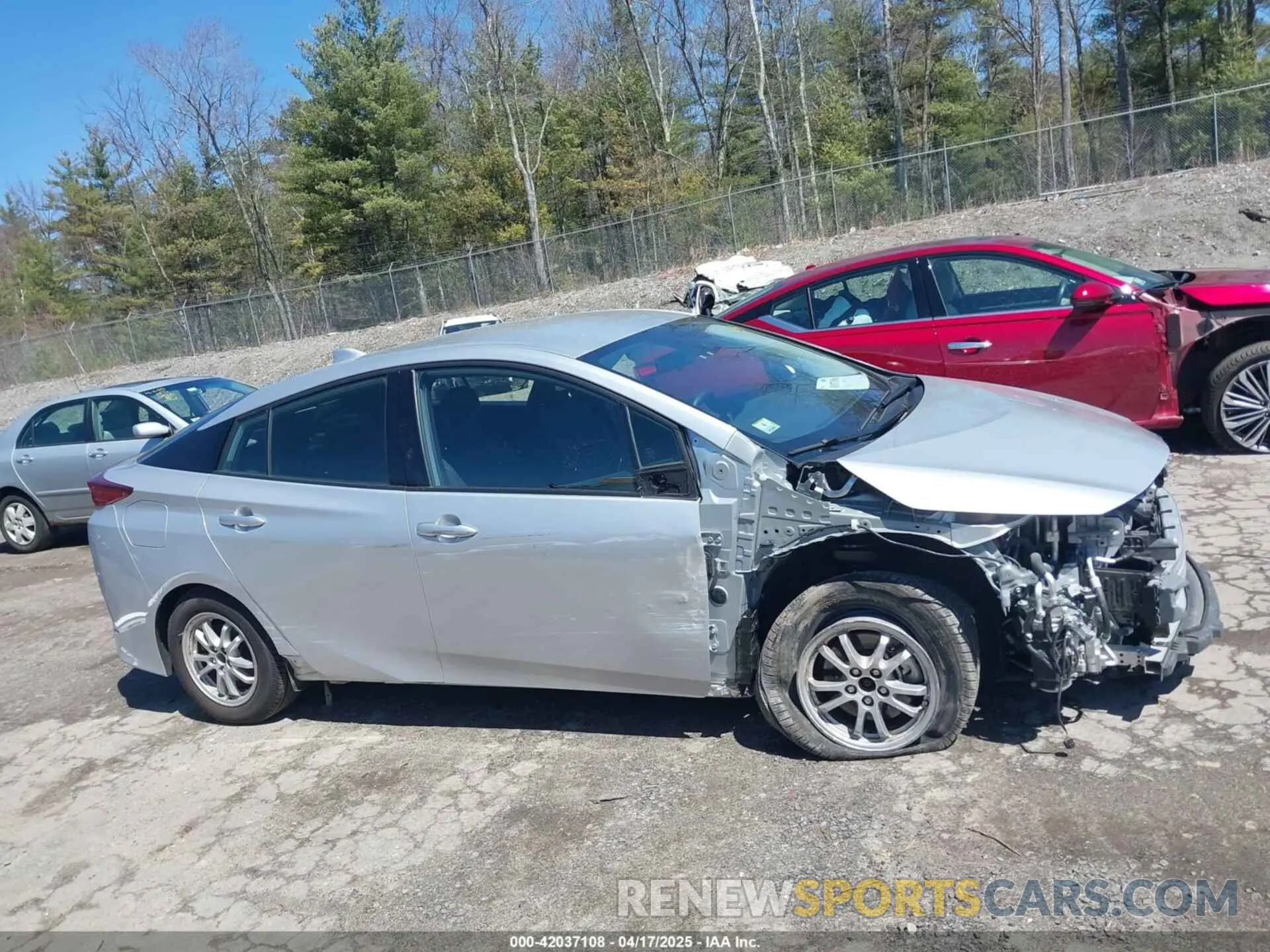 14 Photograph of a damaged car JTDKARFPXL3137917 TOYOTA PRIUS PRIME 2020