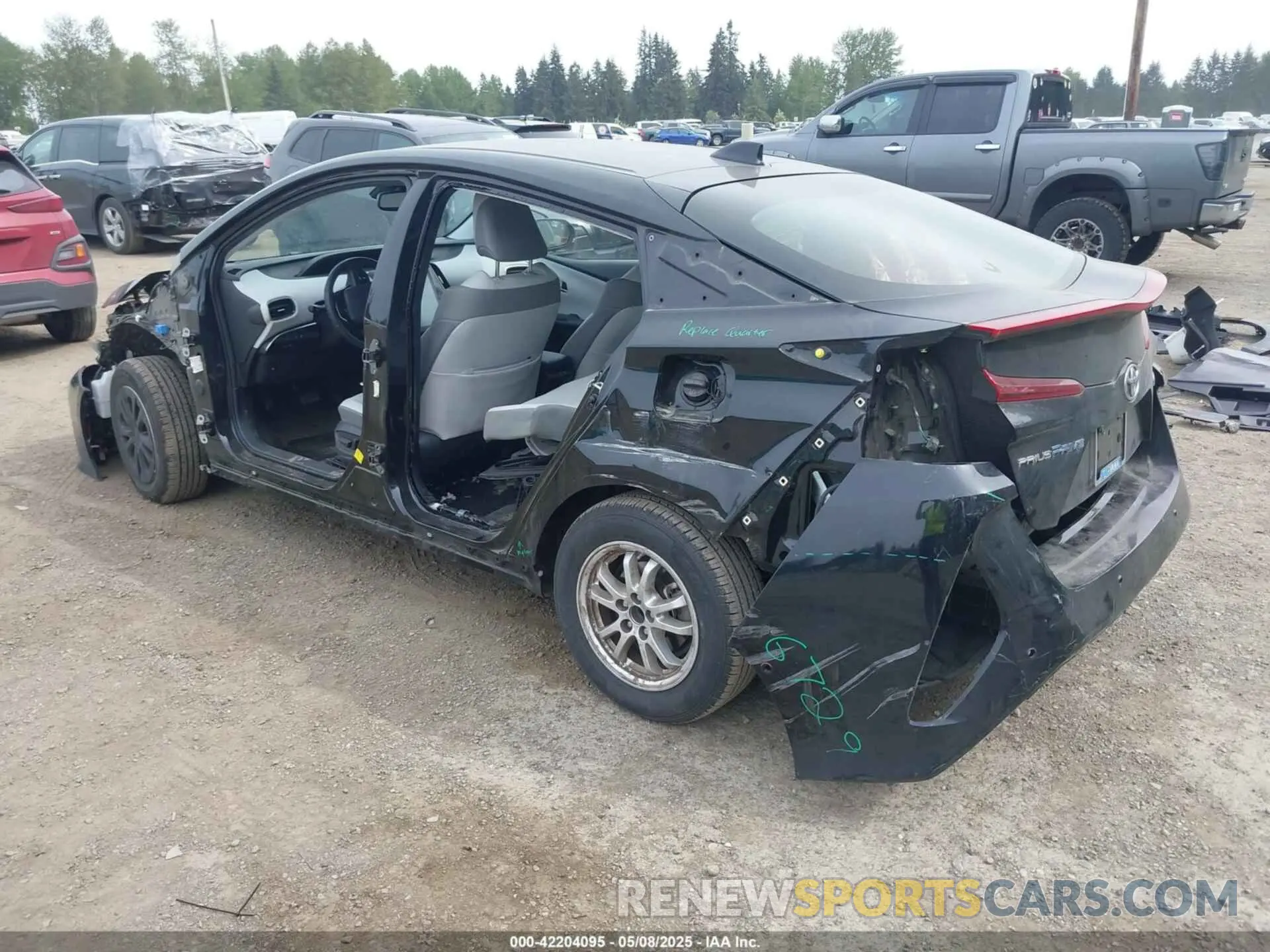 3 Photograph of a damaged car JTDKAMFP0M3179016 TOYOTA PRIUS PRIME 2021