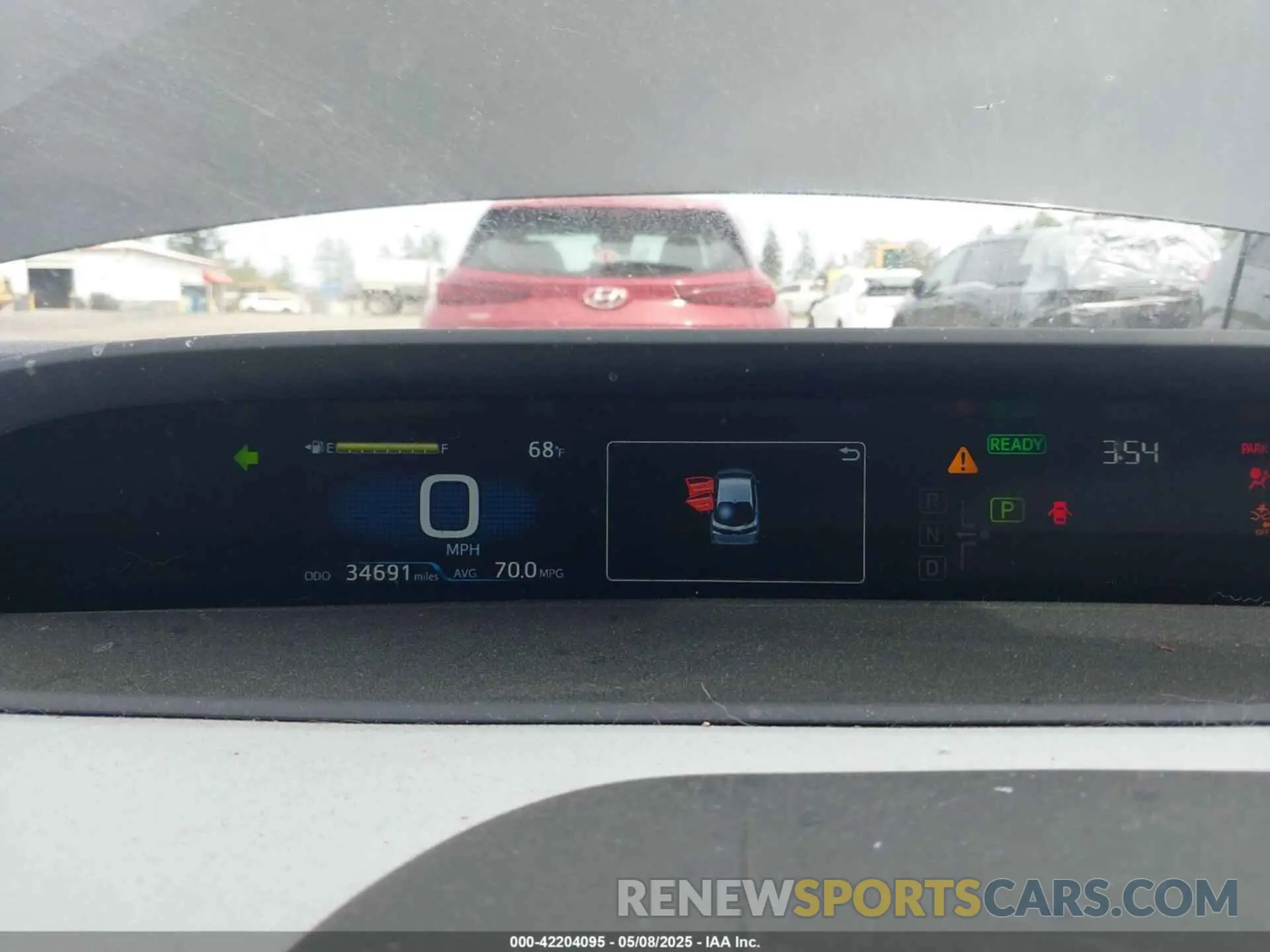 7 Photograph of a damaged car JTDKAMFP0M3179016 TOYOTA PRIUS PRIME 2021