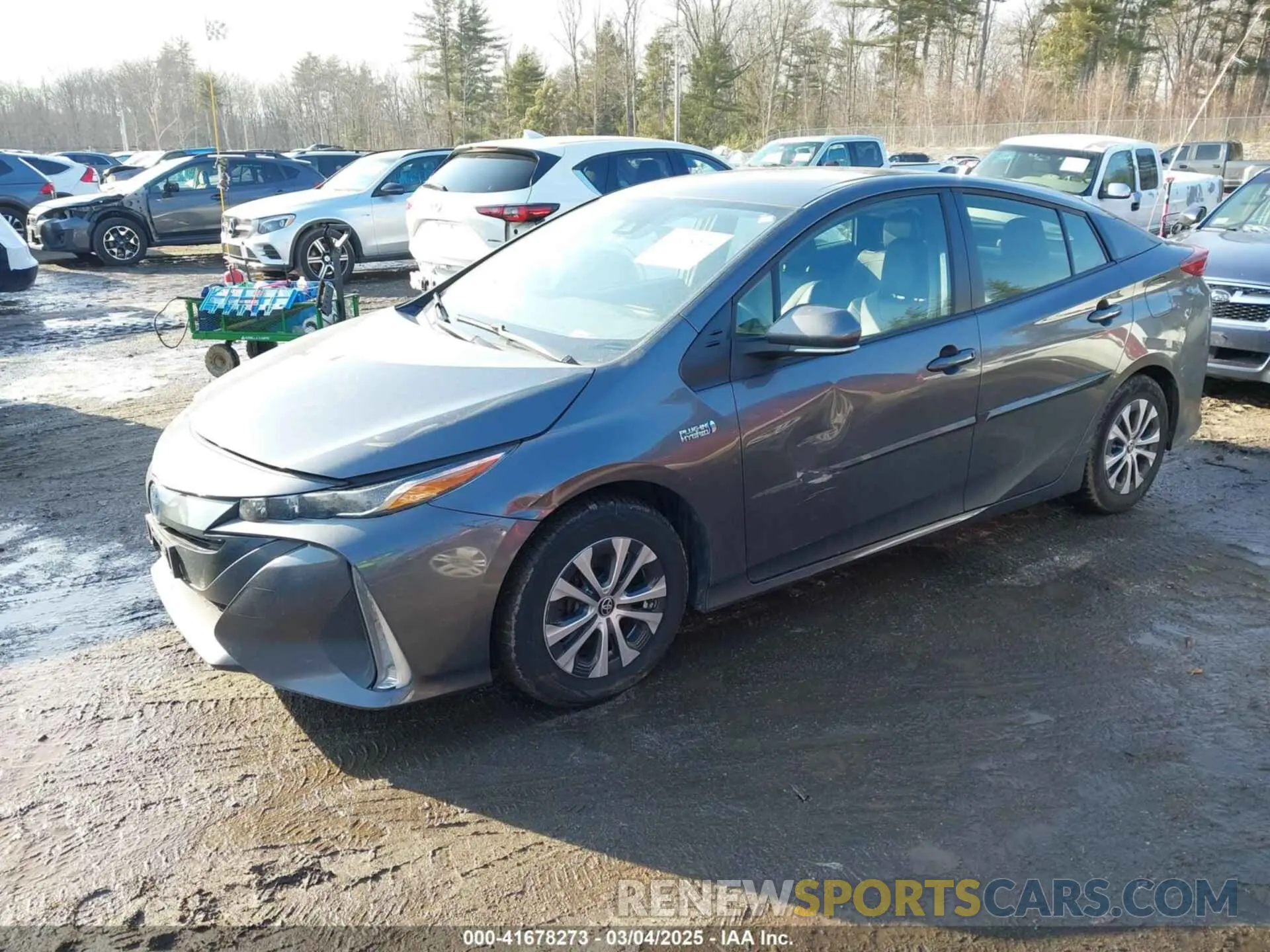 2 Photograph of a damaged car JTDKAMFP0M3187116 TOYOTA PRIUS PRIME 2021