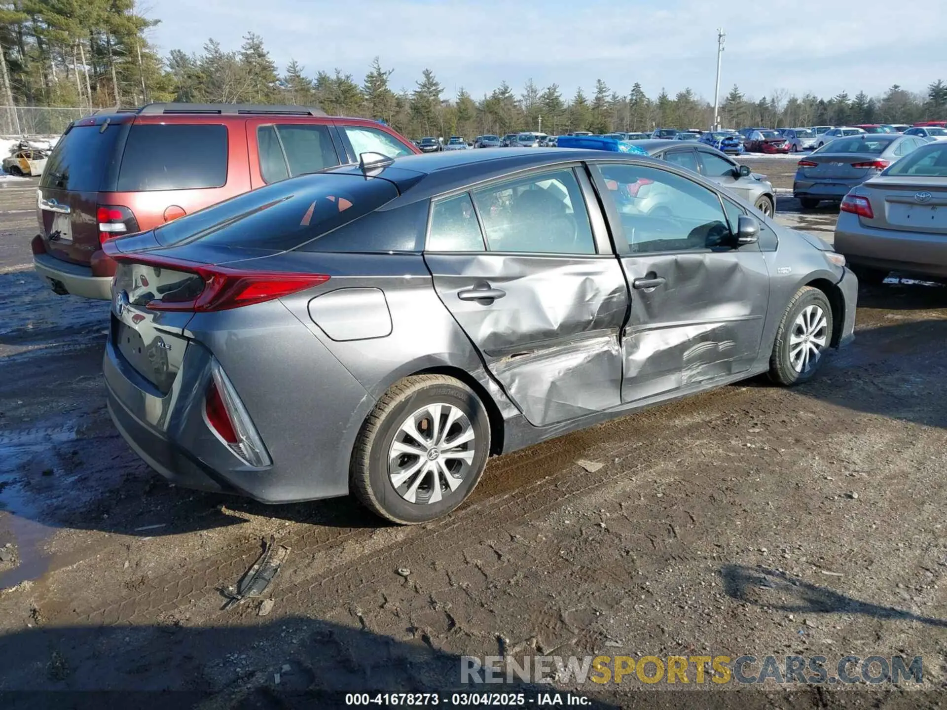 4 Photograph of a damaged car JTDKAMFP0M3187116 TOYOTA PRIUS PRIME 2021