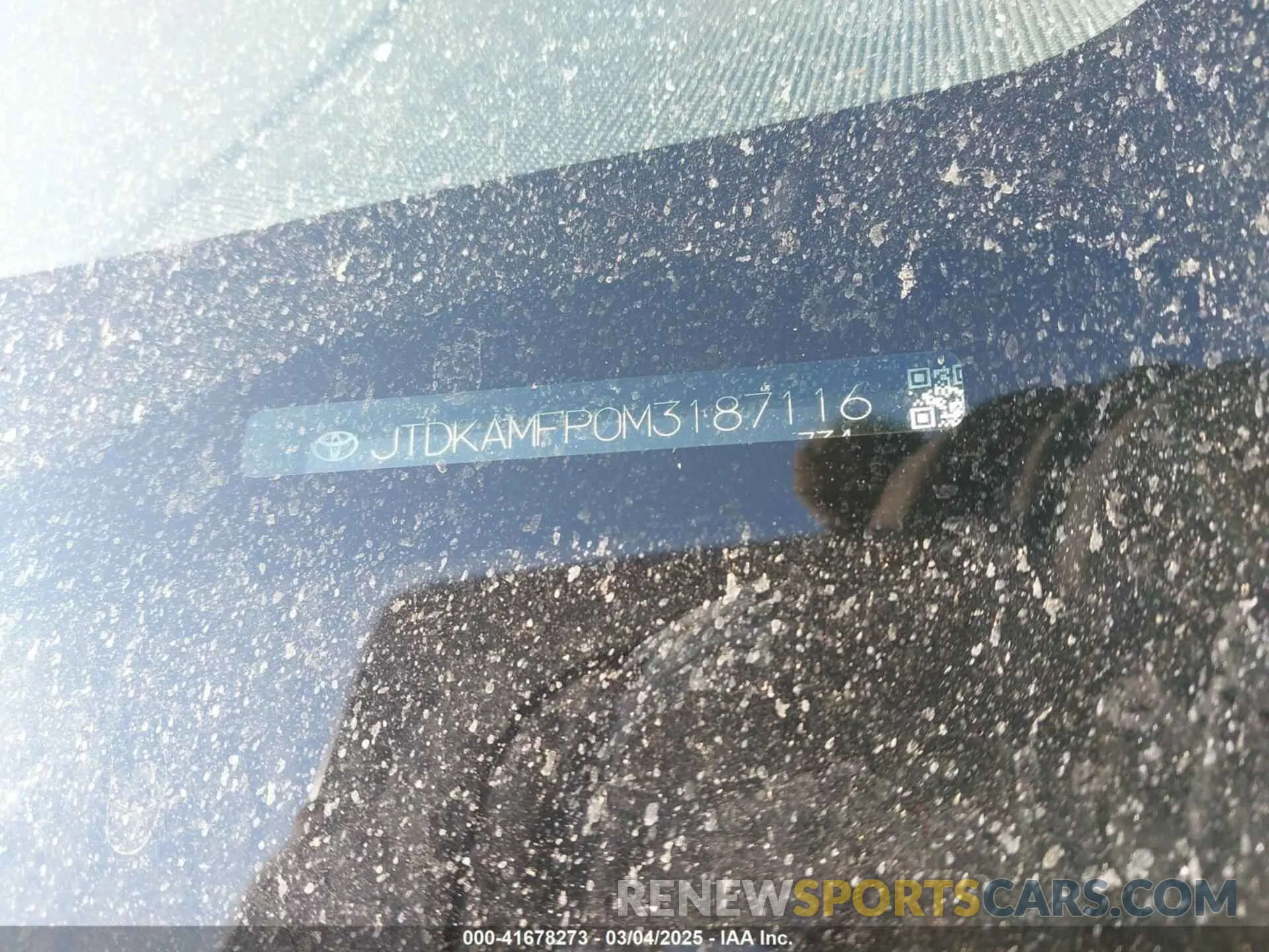 9 Photograph of a damaged car JTDKAMFP0M3187116 TOYOTA PRIUS PRIME 2021