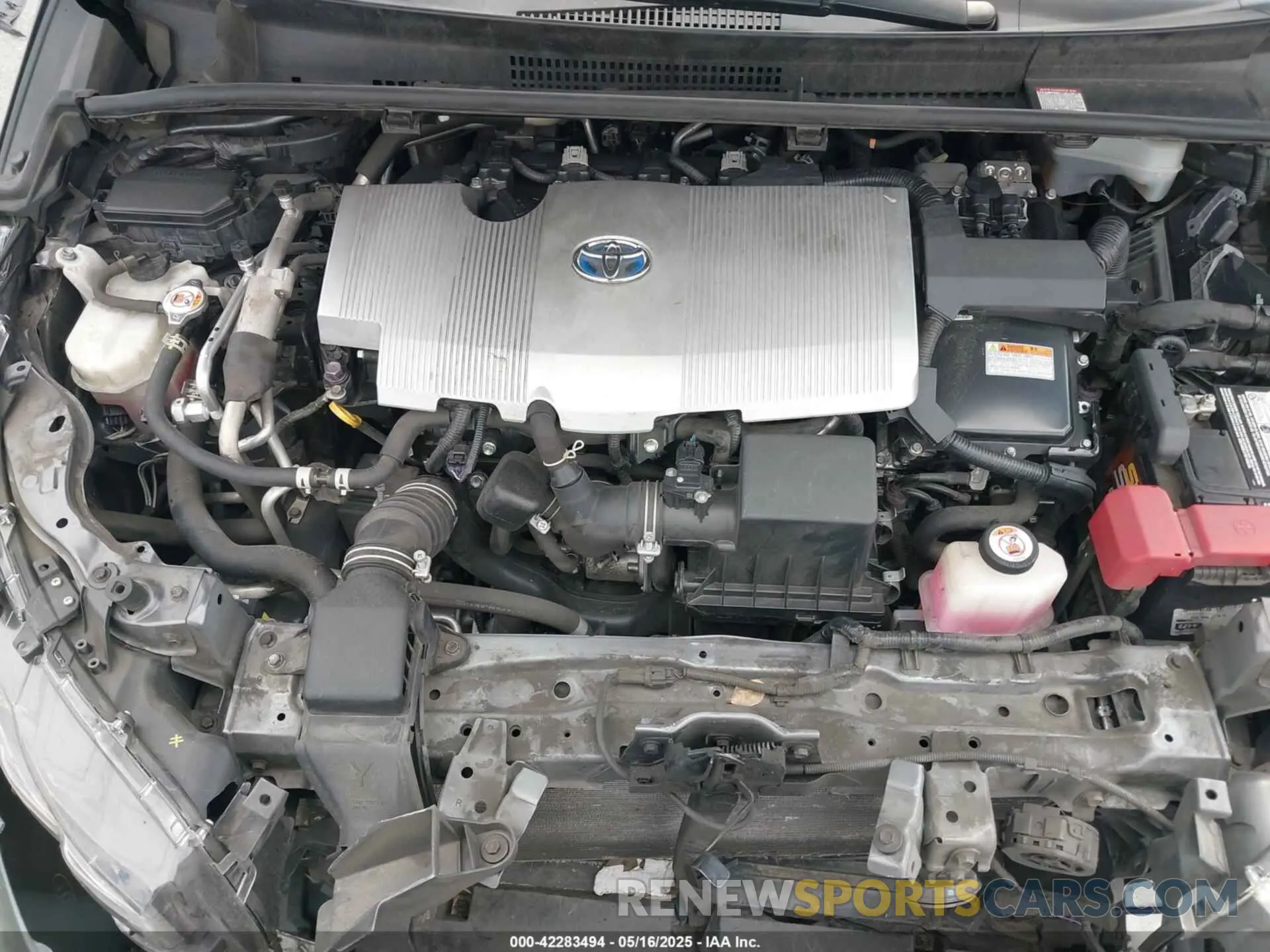 10 Photograph of a damaged car JTDKAMFP0M3193305 TOYOTA PRIUS PRIME 2021