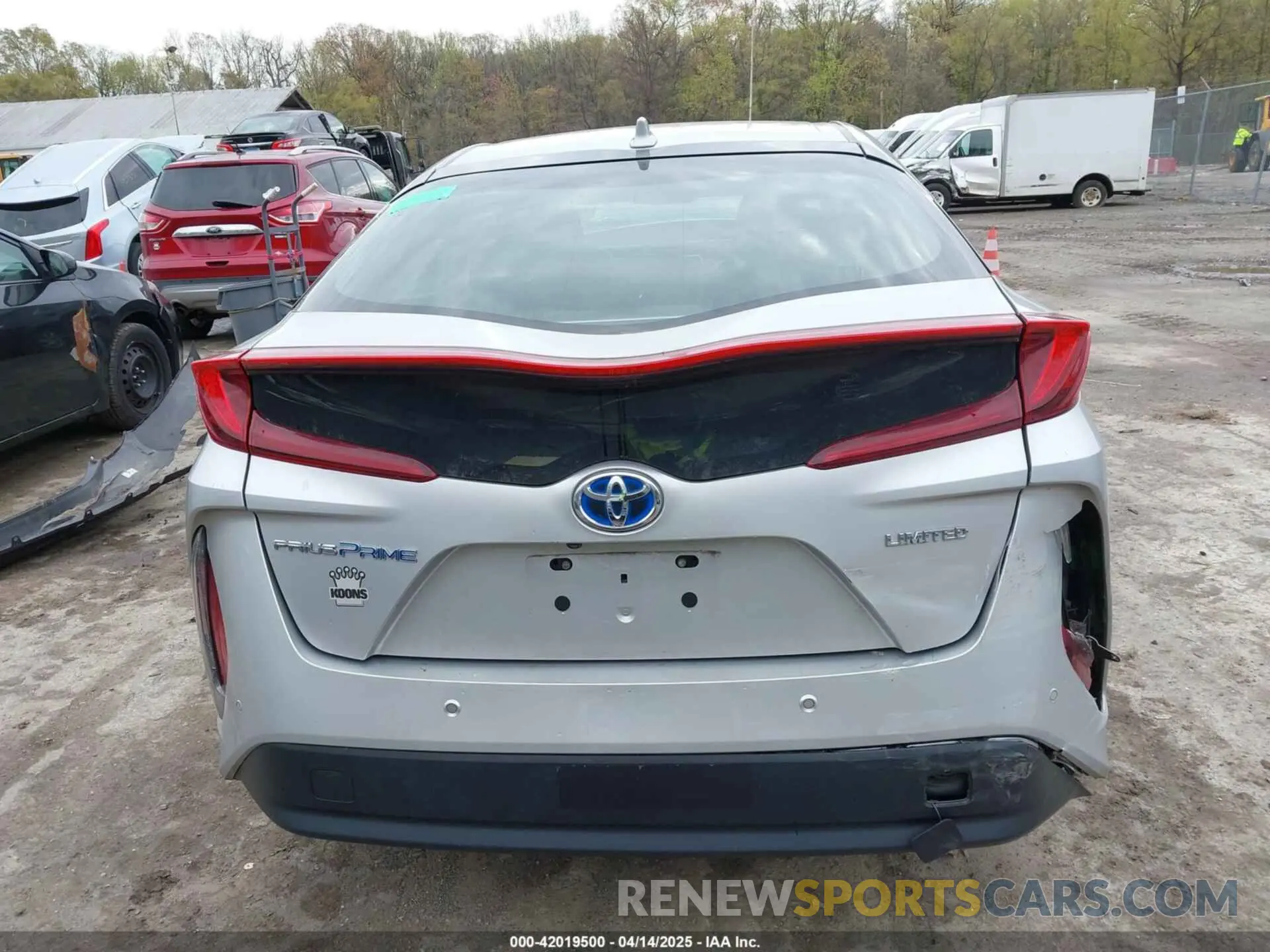 16 Photograph of a damaged car JTDKAMFP0M3194485 TOYOTA PRIUS PRIME 2021