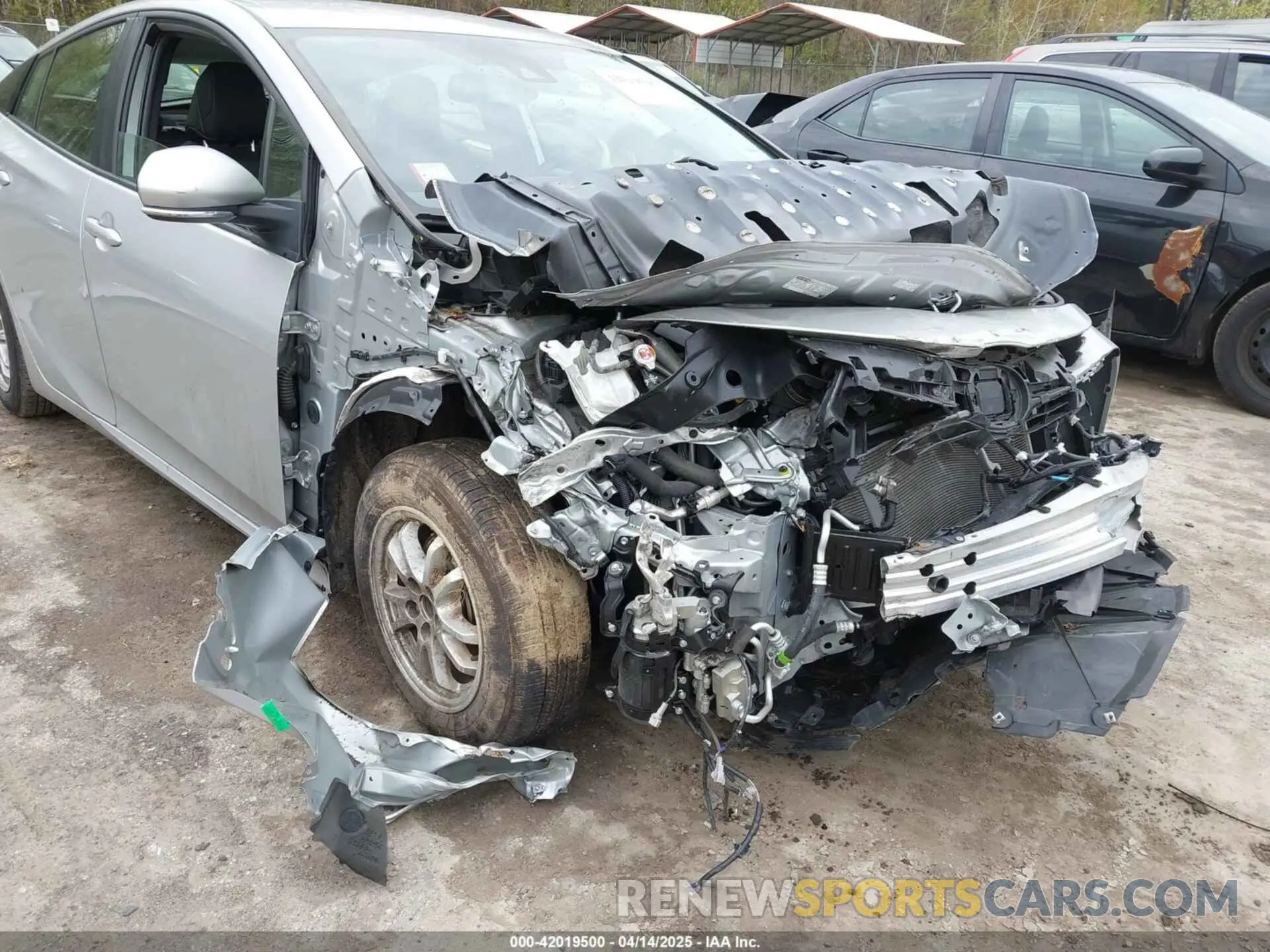 6 Photograph of a damaged car JTDKAMFP0M3194485 TOYOTA PRIUS PRIME 2021