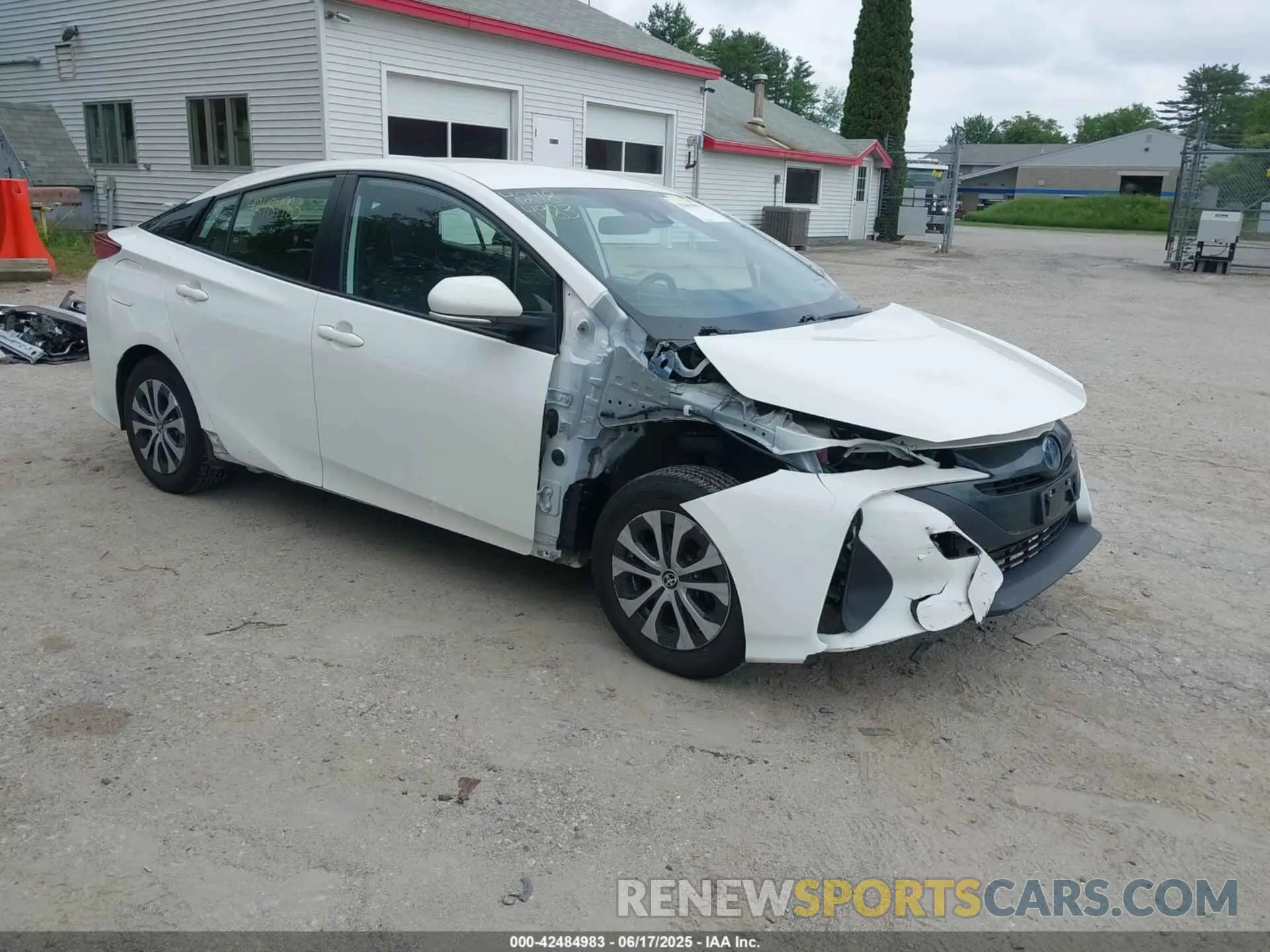 1 Photograph of a damaged car JTDKAMFP1M3165108 TOYOTA PRIUS PRIME 2021