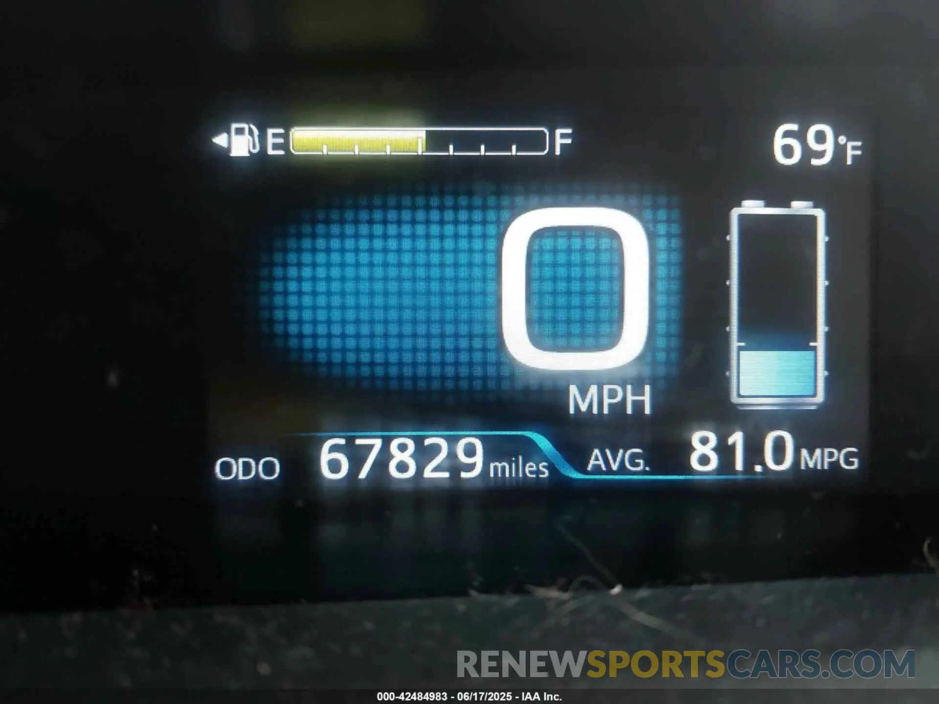 16 Photograph of a damaged car JTDKAMFP1M3165108 TOYOTA PRIUS PRIME 2021