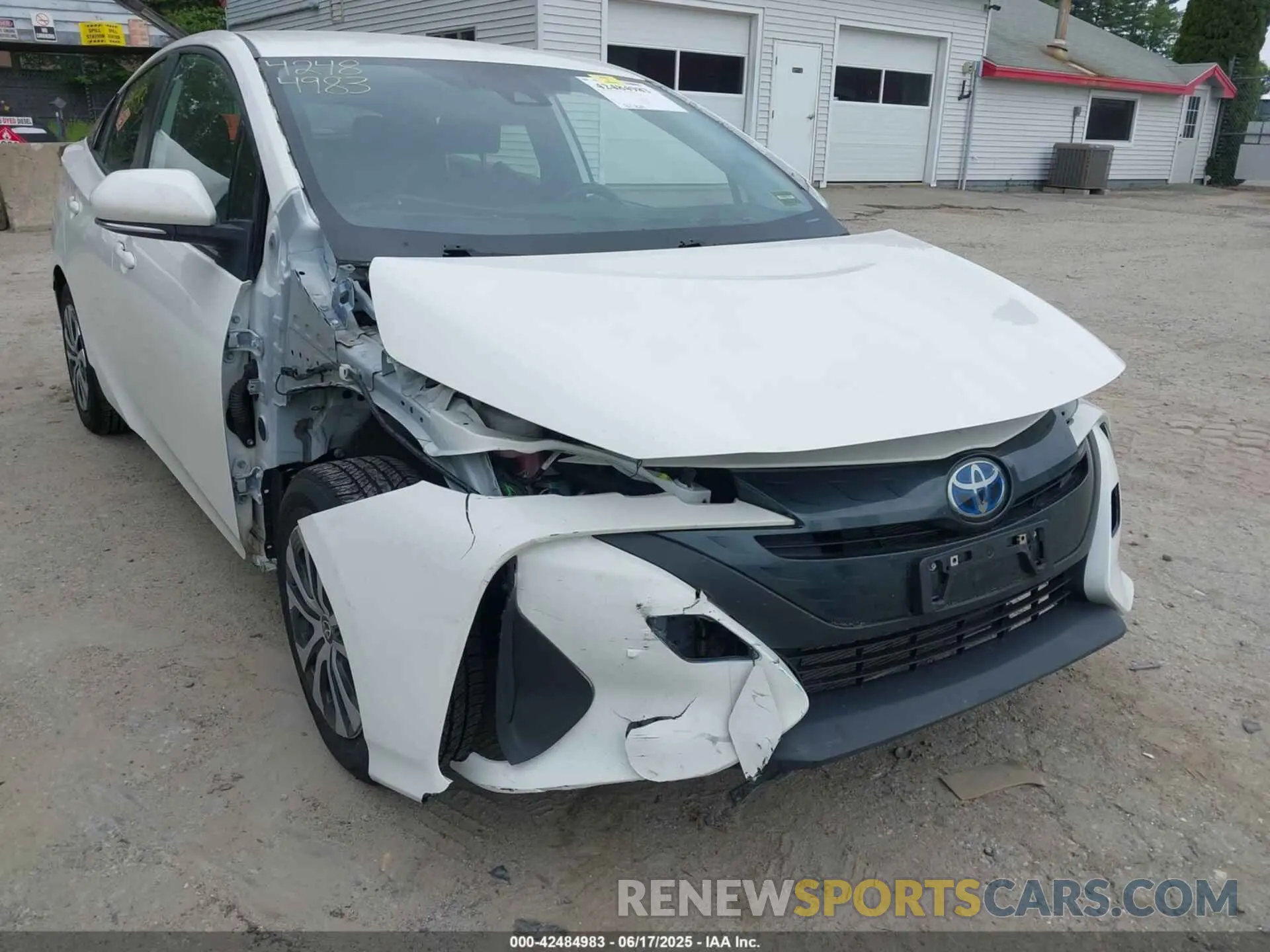 6 Photograph of a damaged car JTDKAMFP1M3165108 TOYOTA PRIUS PRIME 2021