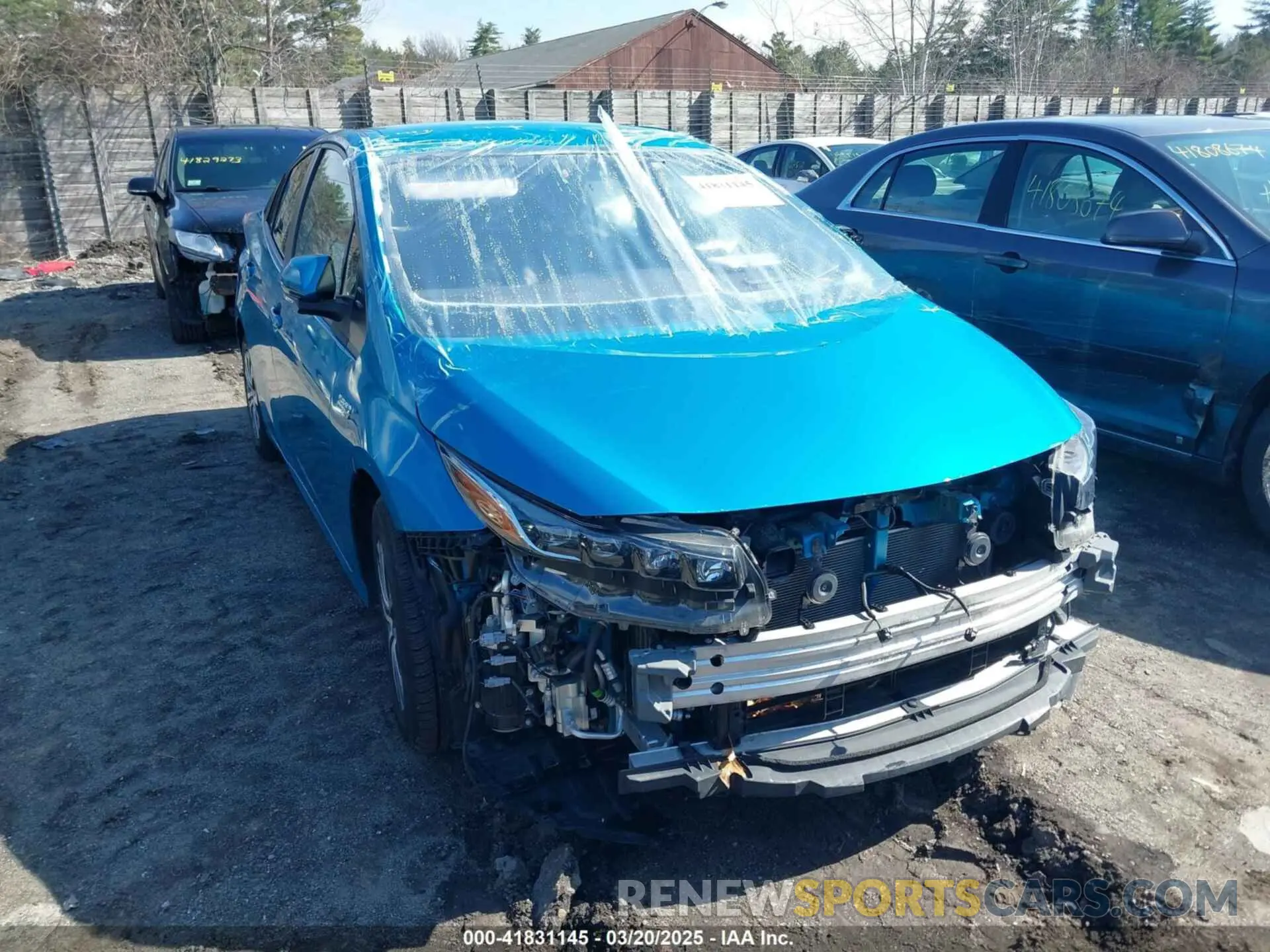 13 Photograph of a damaged car JTDKAMFP1M3166050 TOYOTA PRIUS PRIME 2021