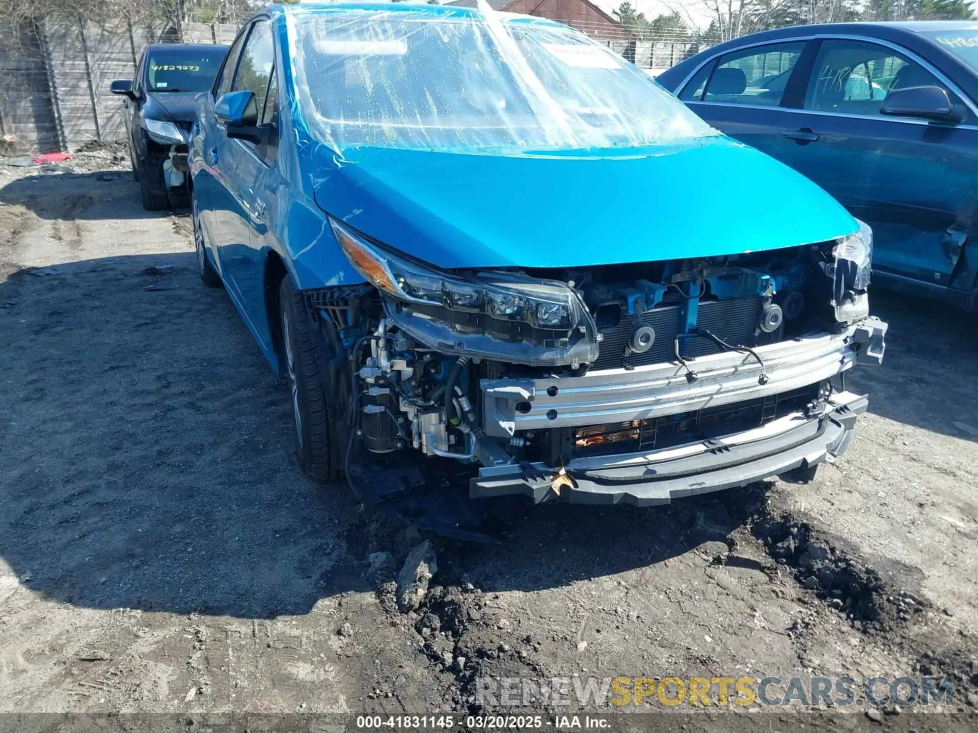 6 Photograph of a damaged car JTDKAMFP1M3166050 TOYOTA PRIUS PRIME 2021