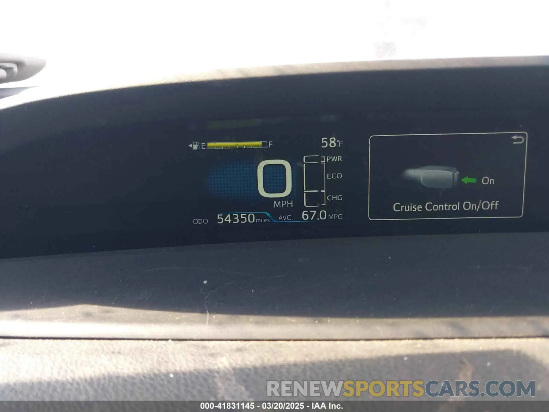 7 Photograph of a damaged car JTDKAMFP1M3166050 TOYOTA PRIUS PRIME 2021