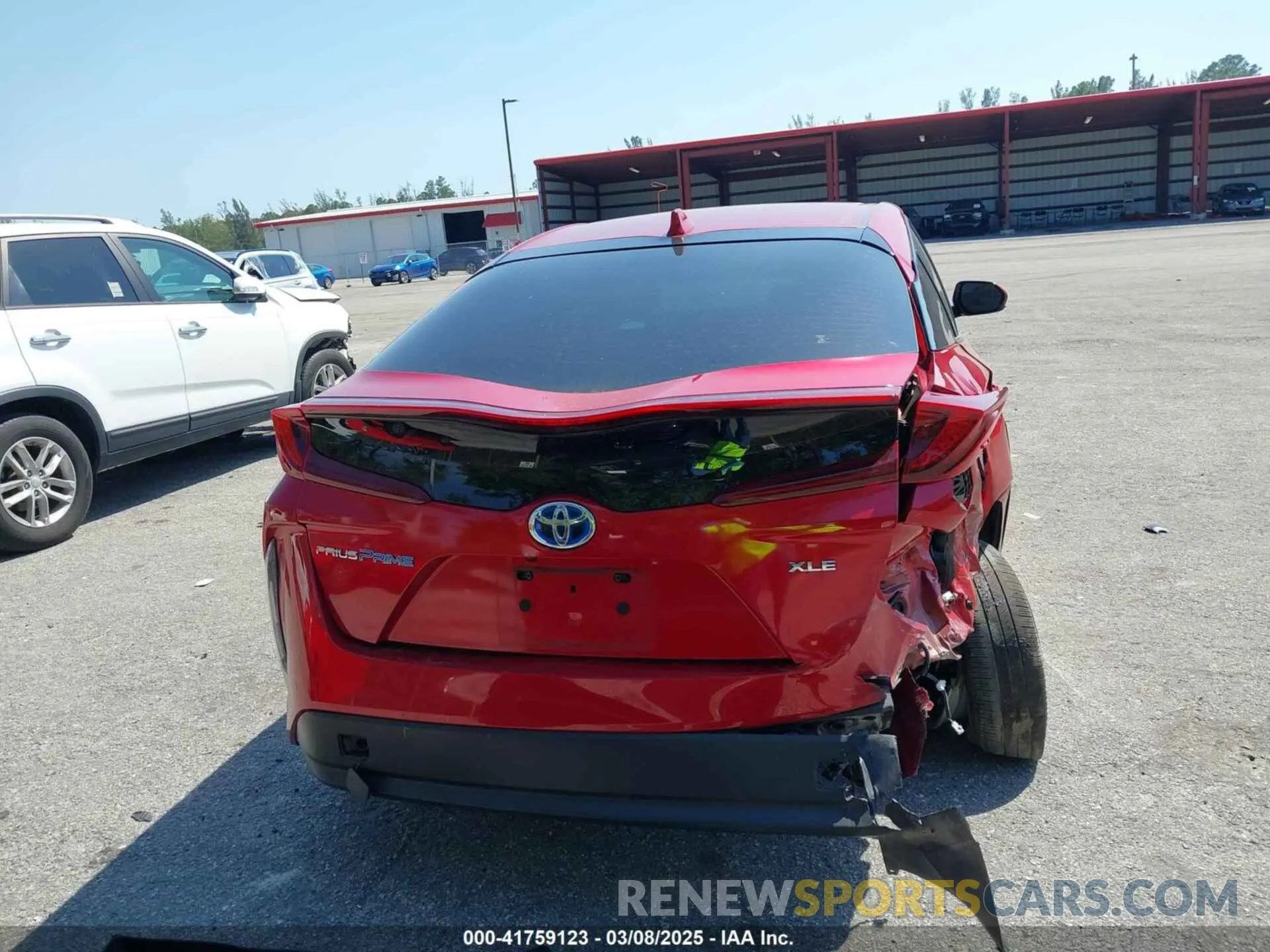 16 Photograph of a damaged car JTDKAMFP1M3173015 TOYOTA PRIUS PRIME 2021