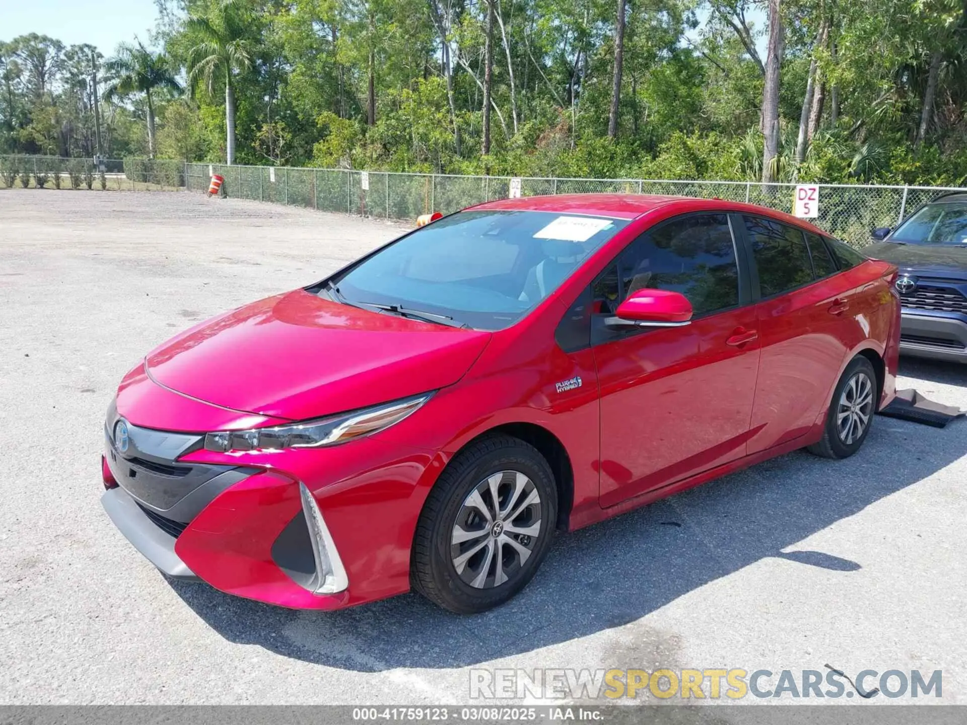 2 Photograph of a damaged car JTDKAMFP1M3173015 TOYOTA PRIUS PRIME 2021
