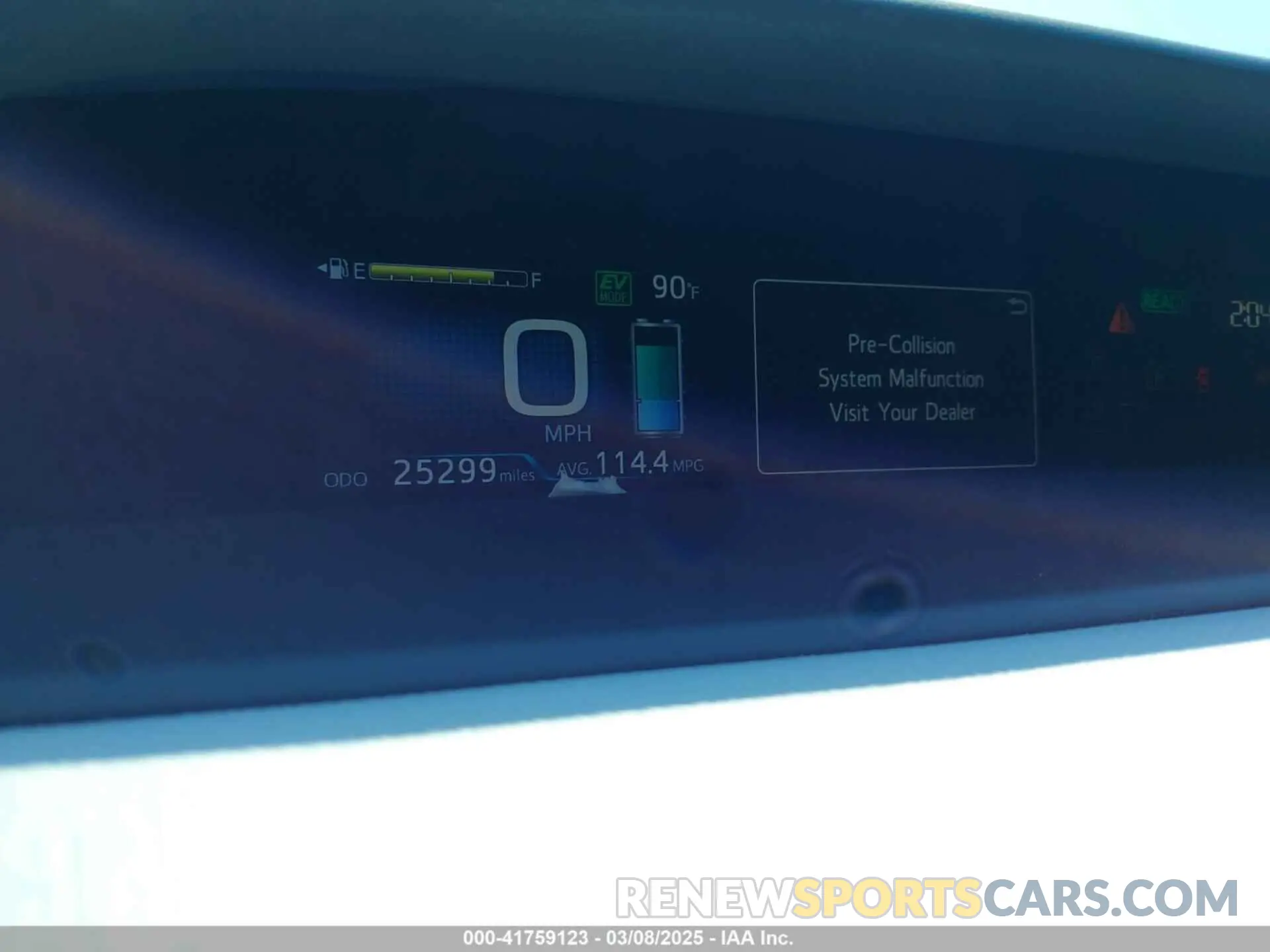7 Photograph of a damaged car JTDKAMFP1M3173015 TOYOTA PRIUS PRIME 2021