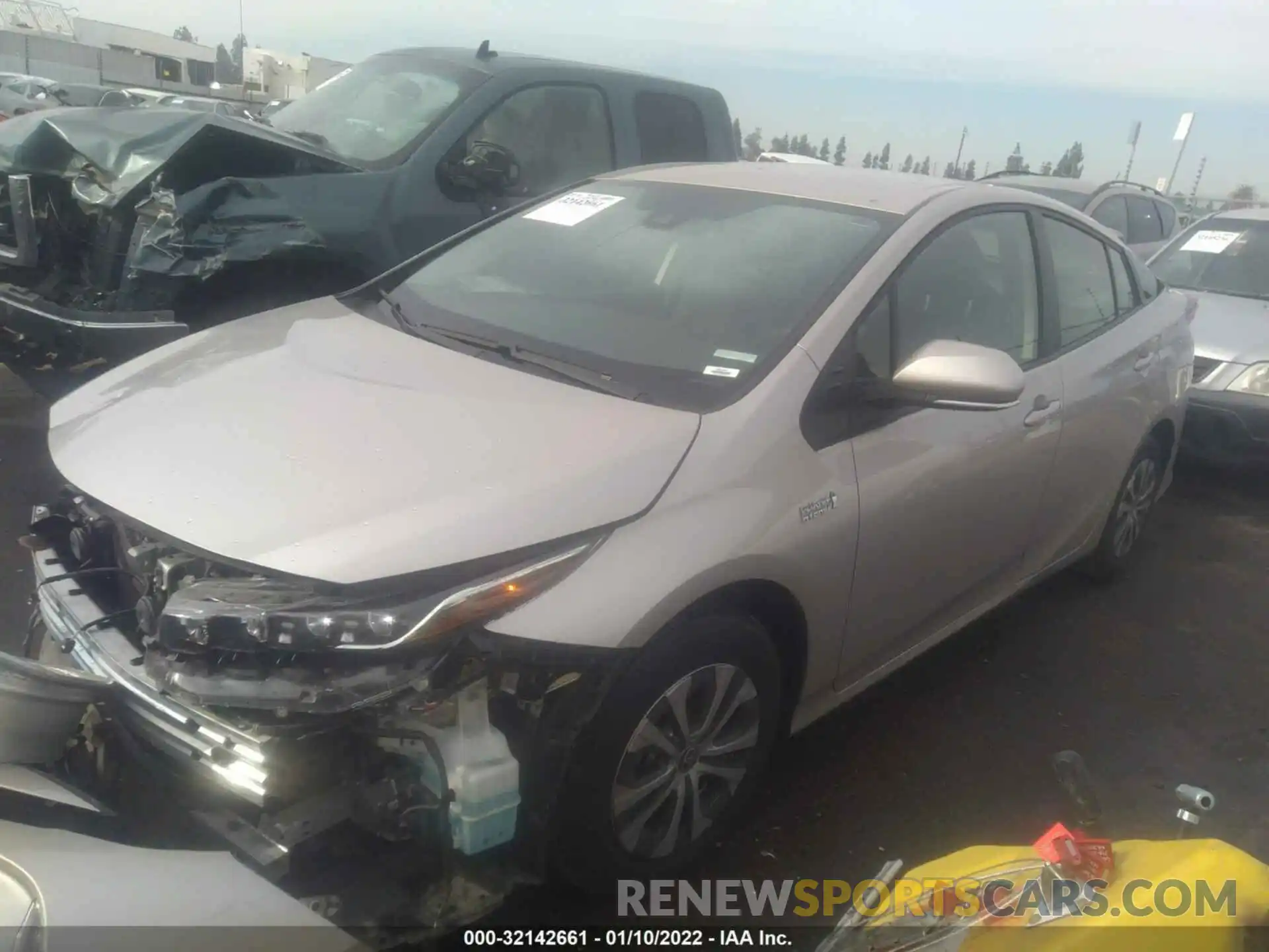 2 Photograph of a damaged car JTDKAMFP1M3173516 TOYOTA PRIUS PRIME 2021