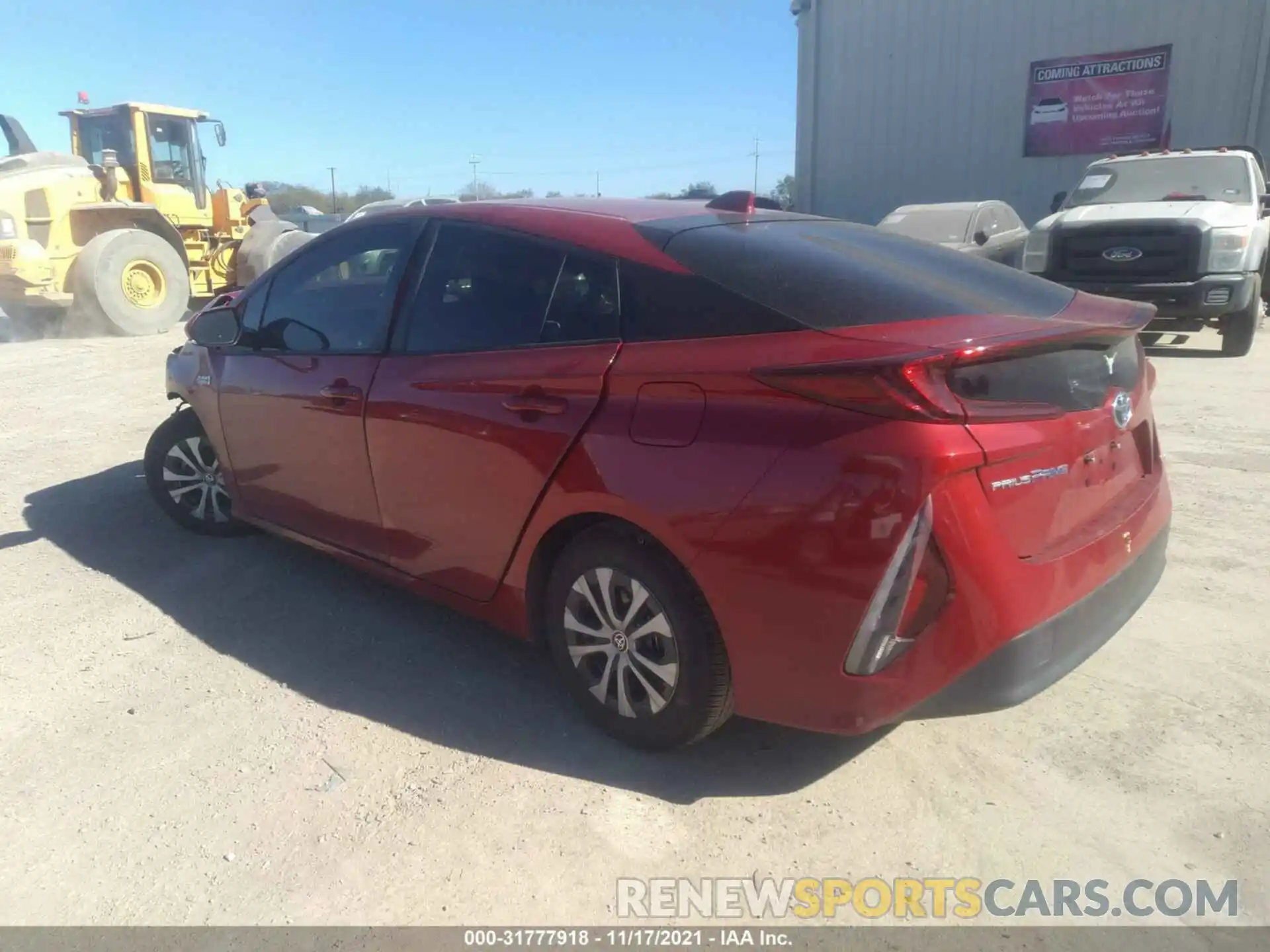 3 Photograph of a damaged car JTDKAMFP1M3180496 TOYOTA PRIUS PRIME 2021