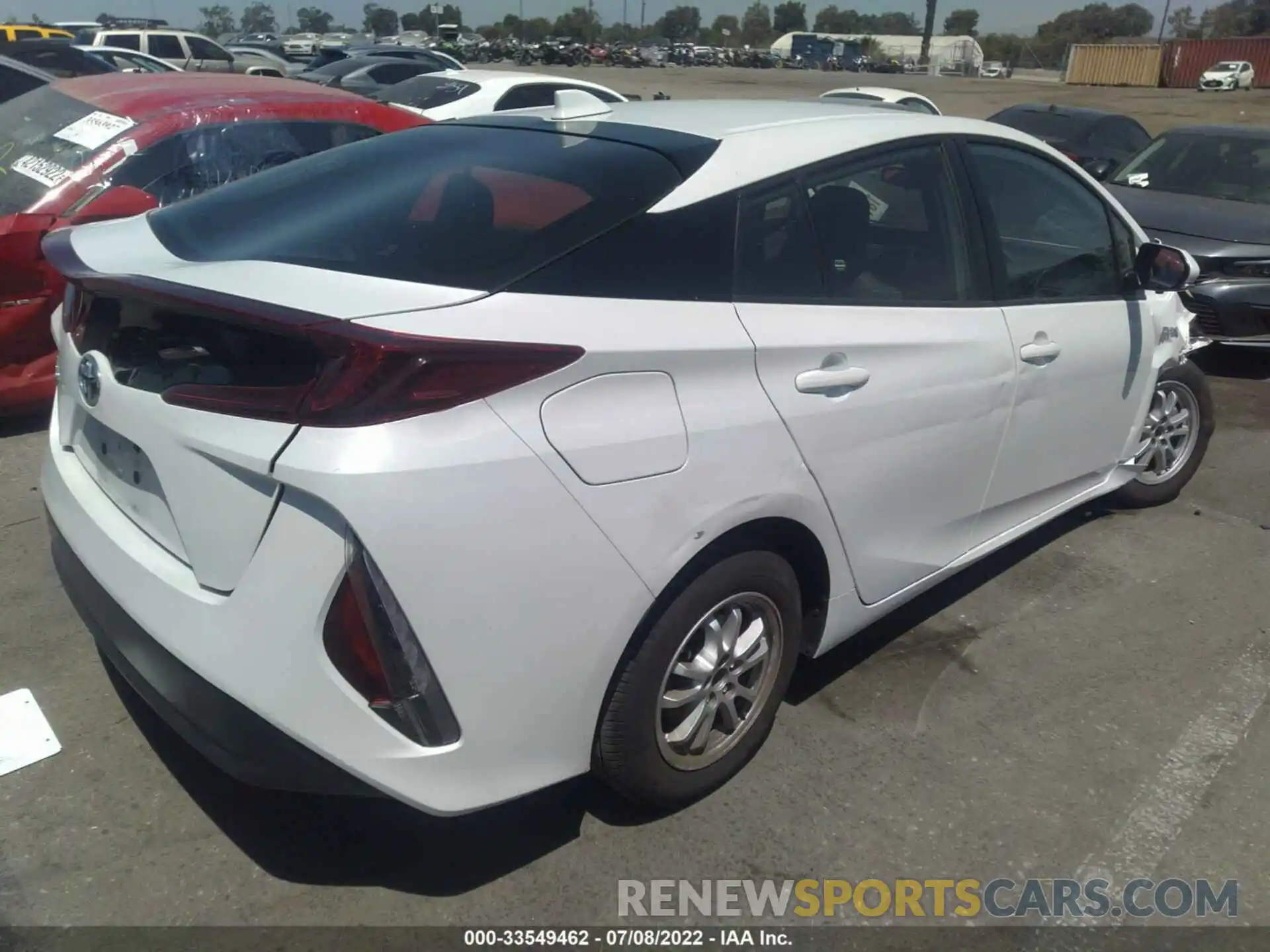 4 Photograph of a damaged car JTDKAMFP1M3185679 TOYOTA PRIUS PRIME 2021