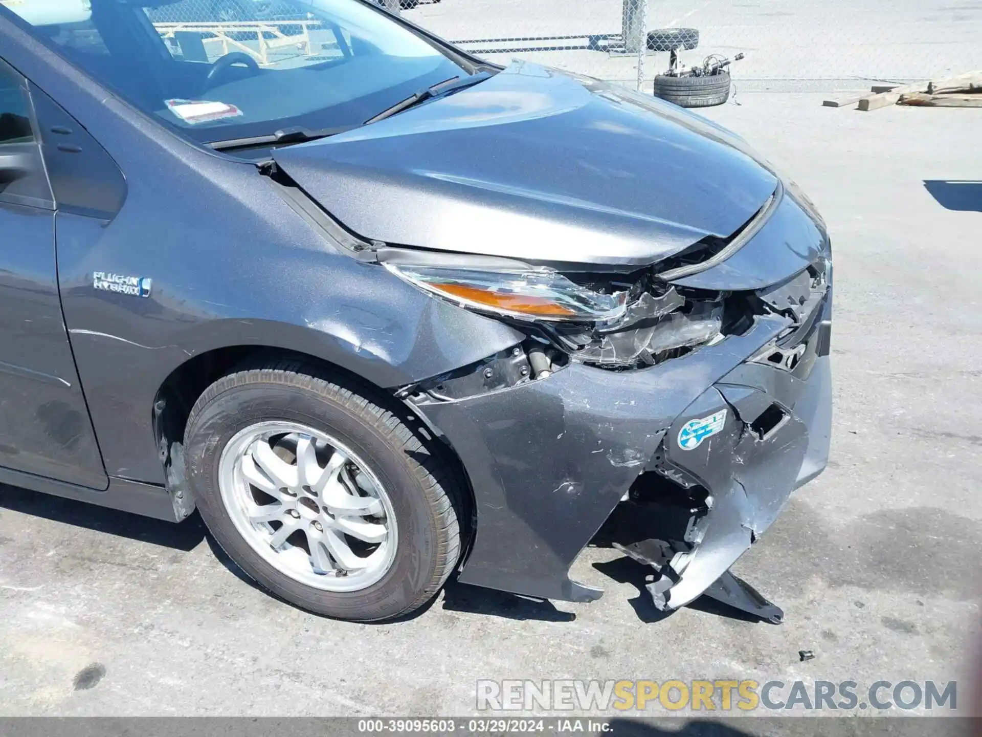 6 Photograph of a damaged car JTDKAMFP1M3187206 TOYOTA PRIUS PRIME 2021