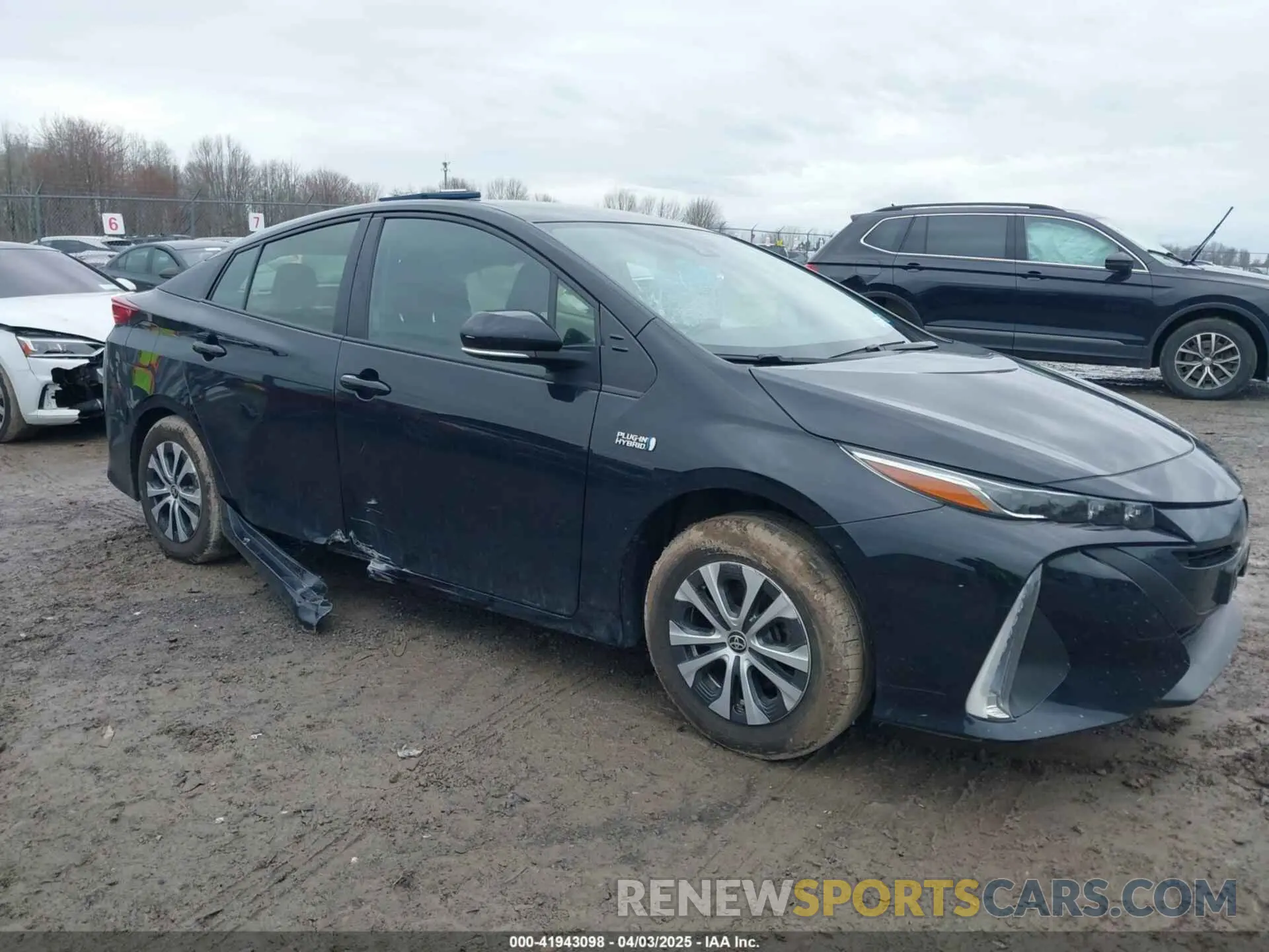 1 Photograph of a damaged car JTDKAMFP2M3165859 TOYOTA PRIUS PRIME 2021