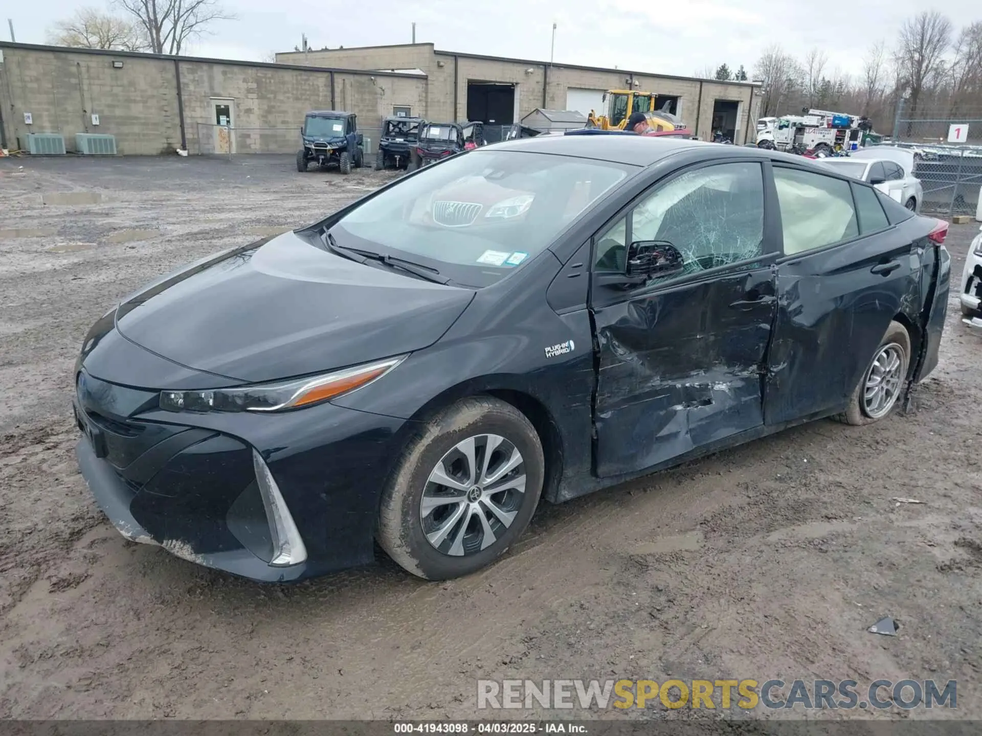 2 Photograph of a damaged car JTDKAMFP2M3165859 TOYOTA PRIUS PRIME 2021