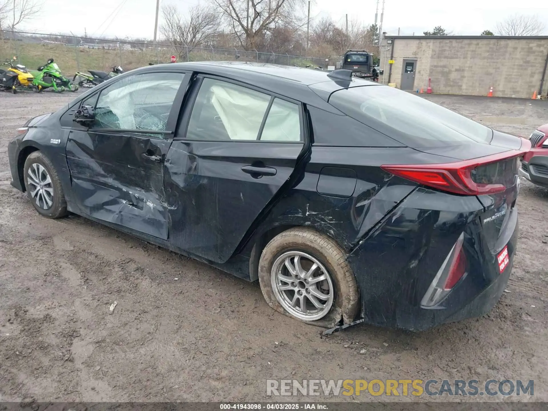 3 Photograph of a damaged car JTDKAMFP2M3165859 TOYOTA PRIUS PRIME 2021