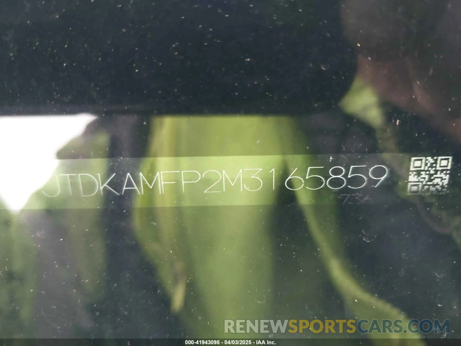 9 Photograph of a damaged car JTDKAMFP2M3165859 TOYOTA PRIUS PRIME 2021
