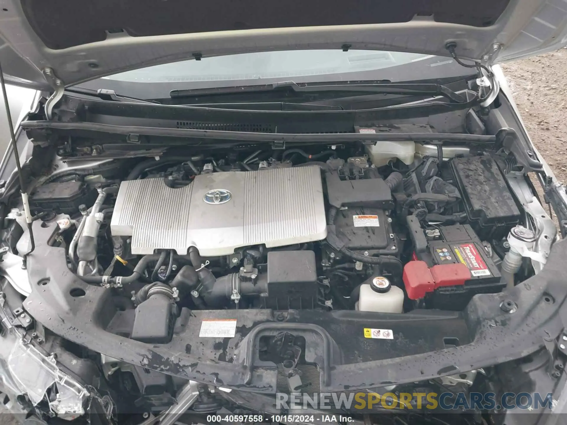 10 Photograph of a damaged car JTDKAMFP2M3169037 TOYOTA PRIUS PRIME 2021