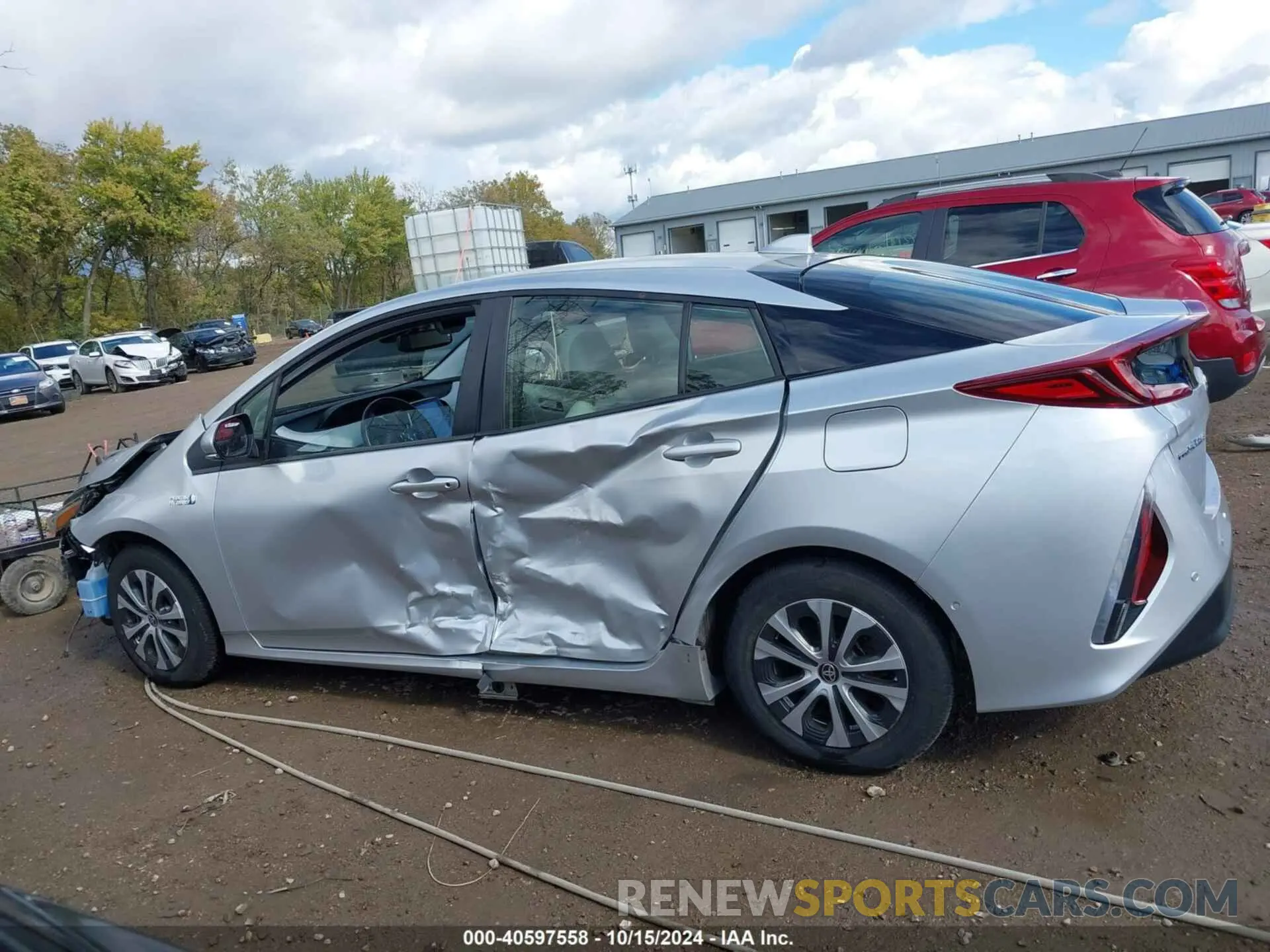 15 Photograph of a damaged car JTDKAMFP2M3169037 TOYOTA PRIUS PRIME 2021