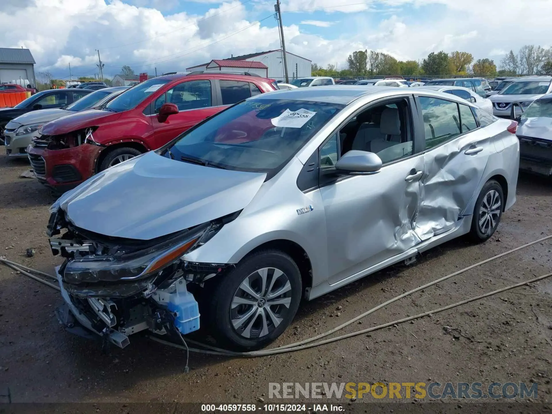 2 Photograph of a damaged car JTDKAMFP2M3169037 TOYOTA PRIUS PRIME 2021