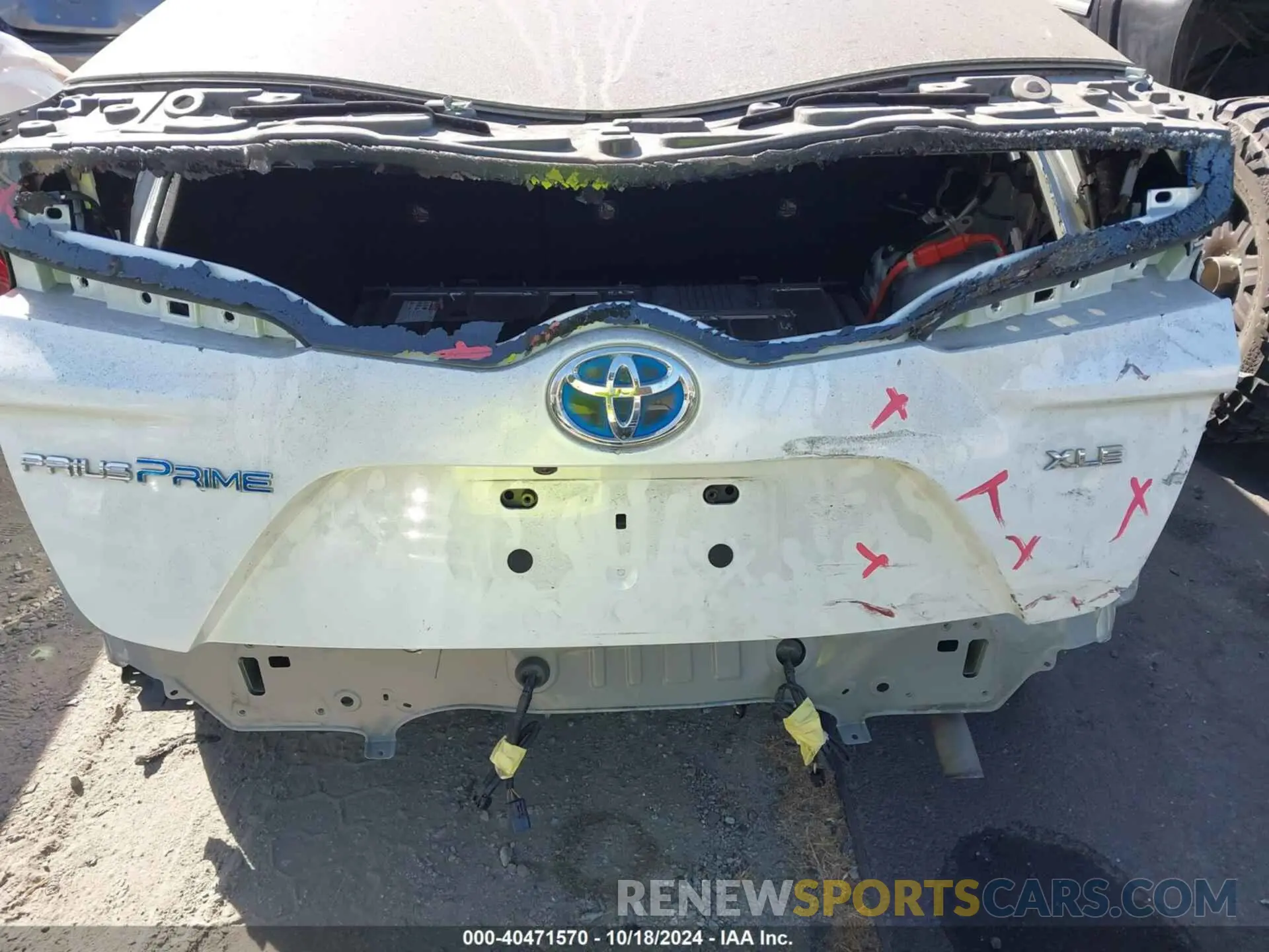 6 Photograph of a damaged car JTDKAMFP2M3169894 TOYOTA PRIUS PRIME 2021