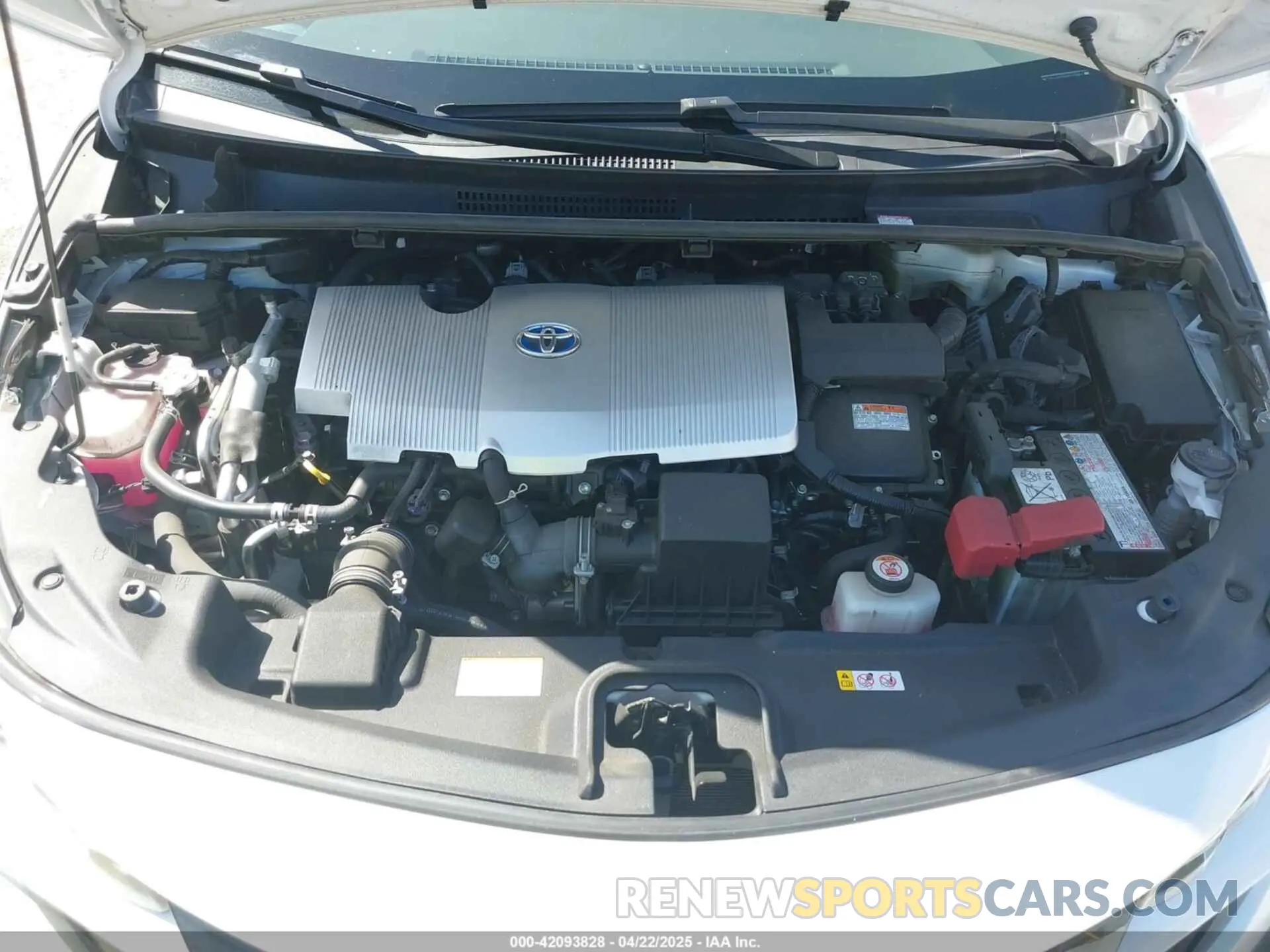10 Photograph of a damaged car JTDKAMFP2M3177459 TOYOTA PRIUS PRIME 2021