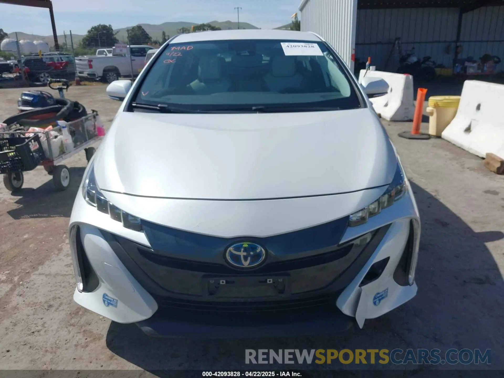 12 Photograph of a damaged car JTDKAMFP2M3177459 TOYOTA PRIUS PRIME 2021