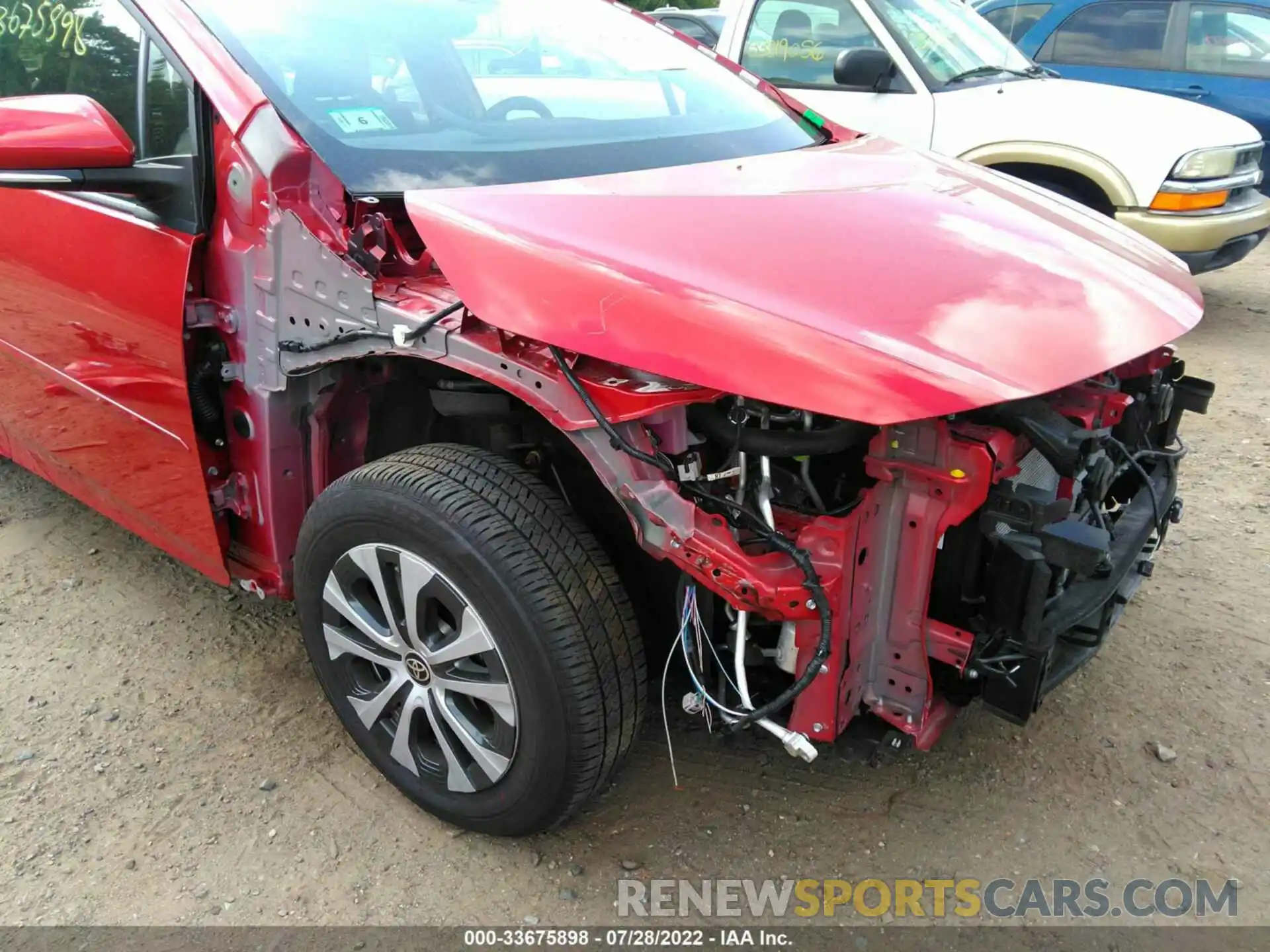 6 Photograph of a damaged car JTDKAMFP2M3187585 TOYOTA PRIUS PRIME 2021