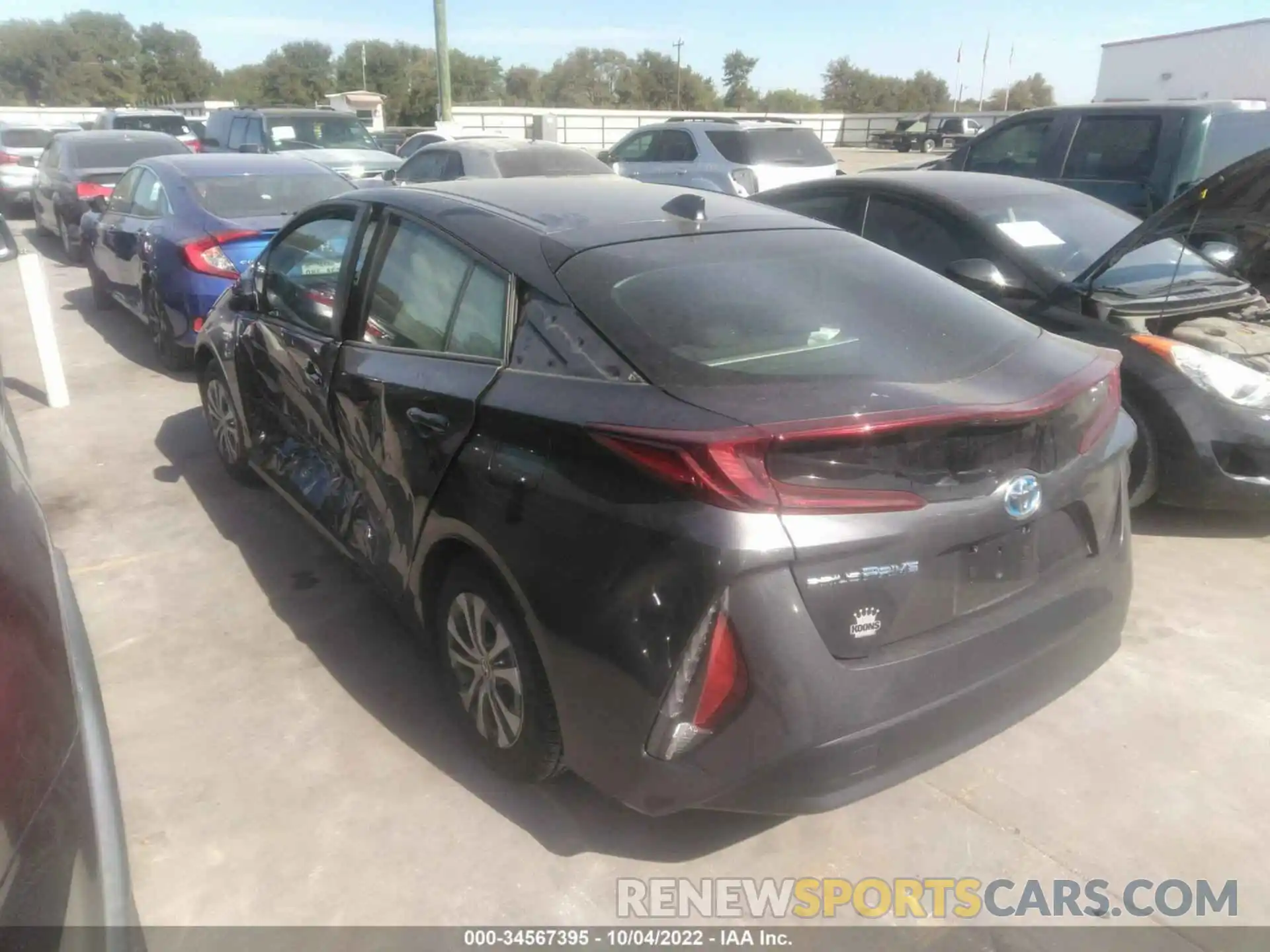 3 Photograph of a damaged car JTDKAMFP3M3186168 TOYOTA PRIUS PRIME 2021