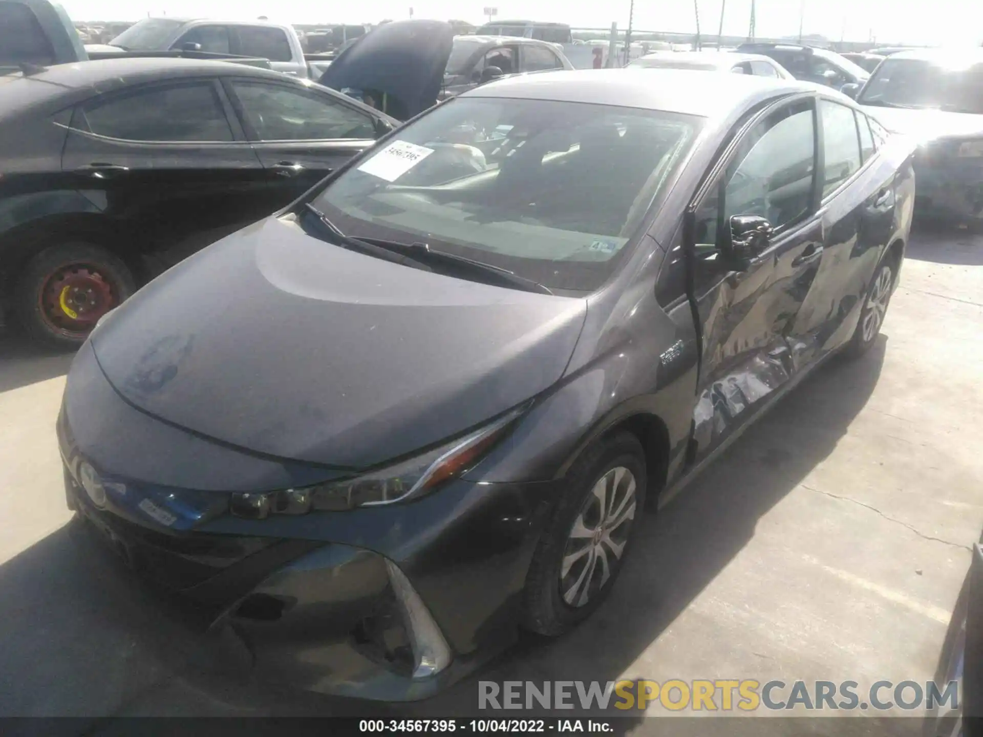 6 Photograph of a damaged car JTDKAMFP3M3186168 TOYOTA PRIUS PRIME 2021