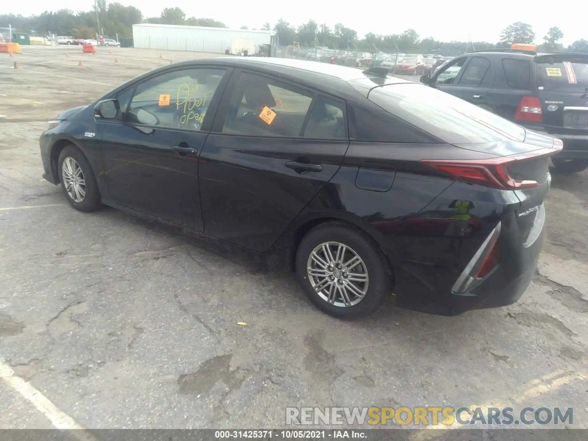 3 Photograph of a damaged car JTDKAMFP3M3196151 TOYOTA PRIUS PRIME 2021