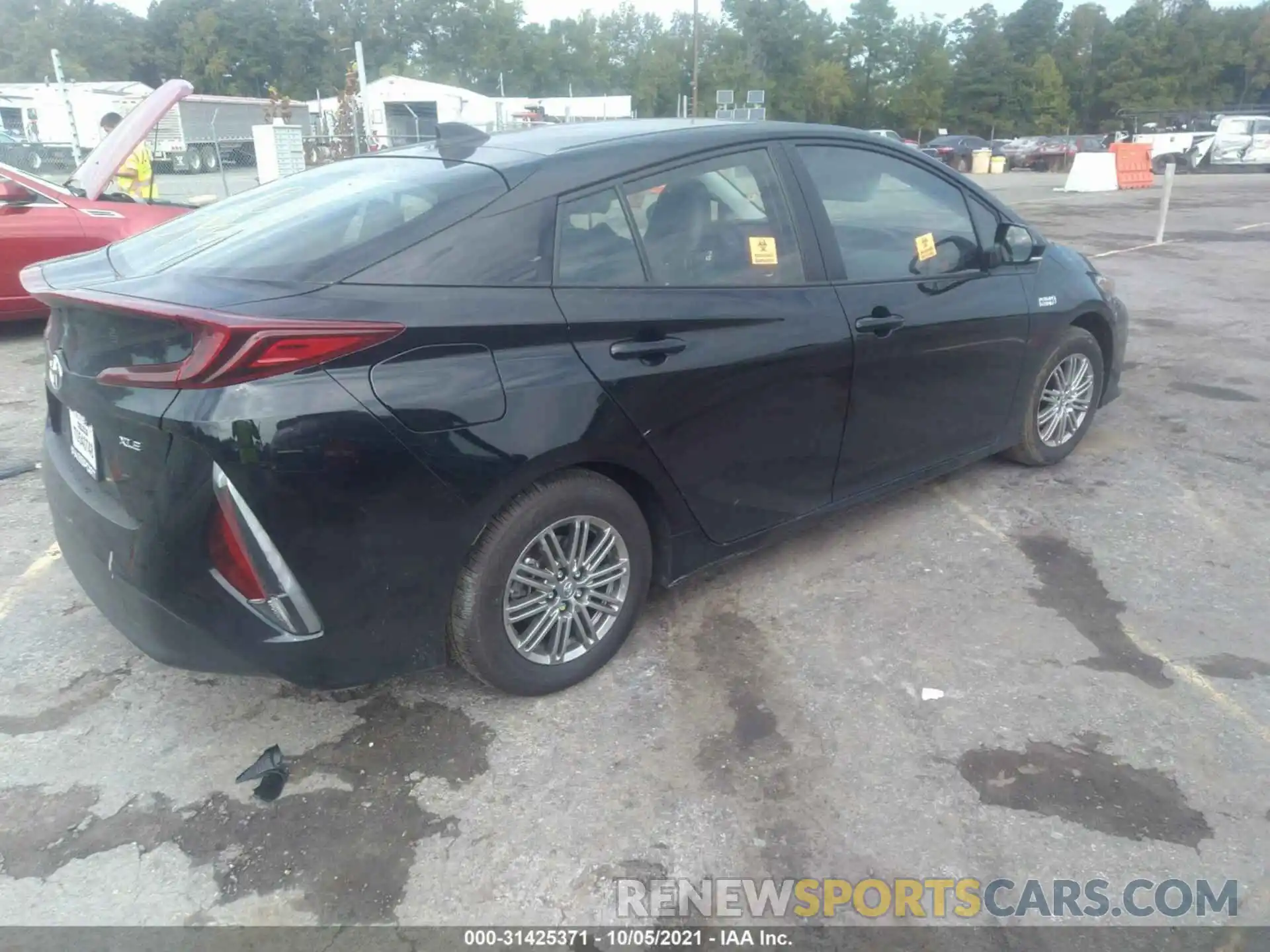 4 Photograph of a damaged car JTDKAMFP3M3196151 TOYOTA PRIUS PRIME 2021