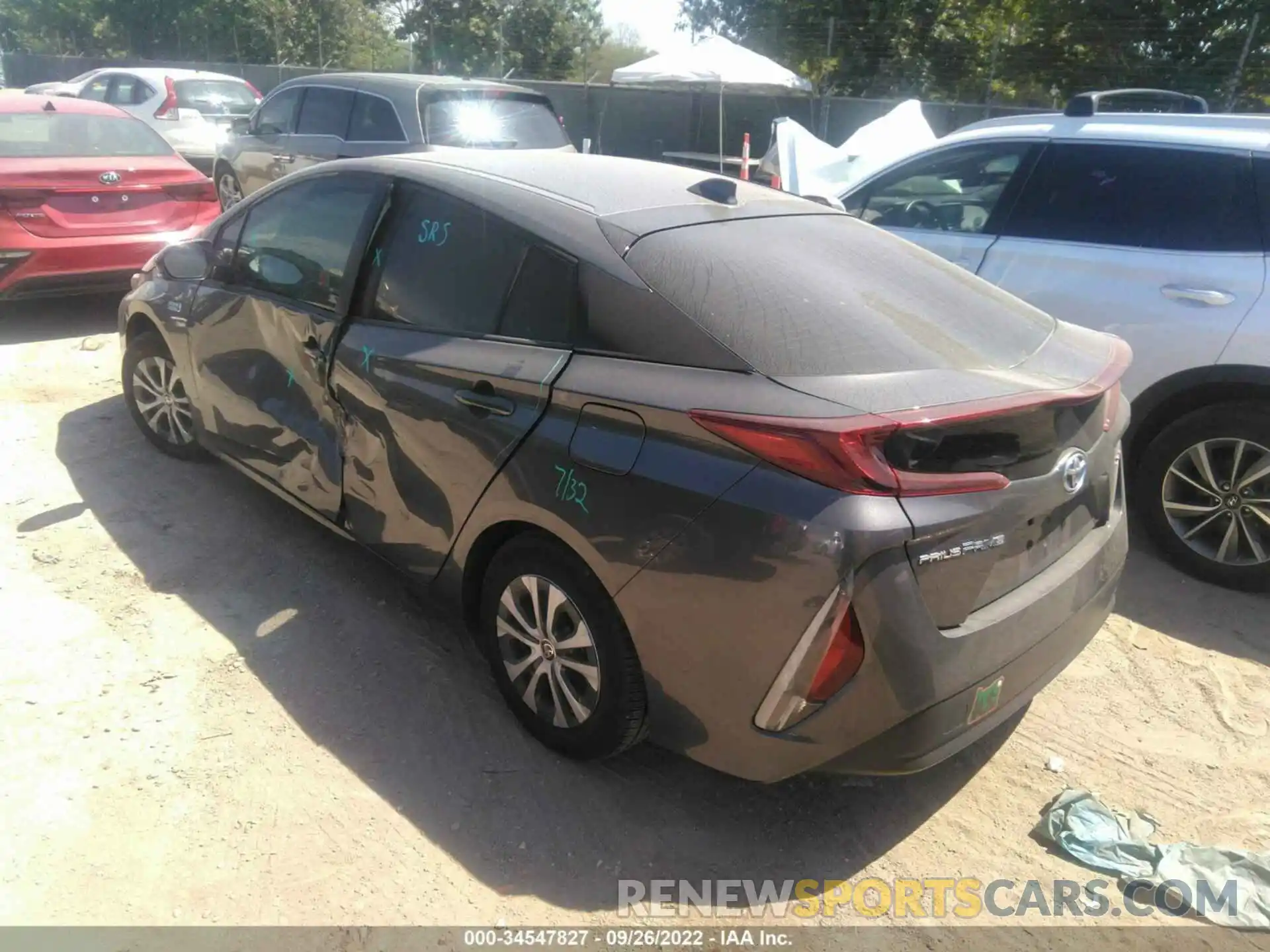 3 Photograph of a damaged car JTDKAMFP3M3196442 TOYOTA PRIUS PRIME 2021