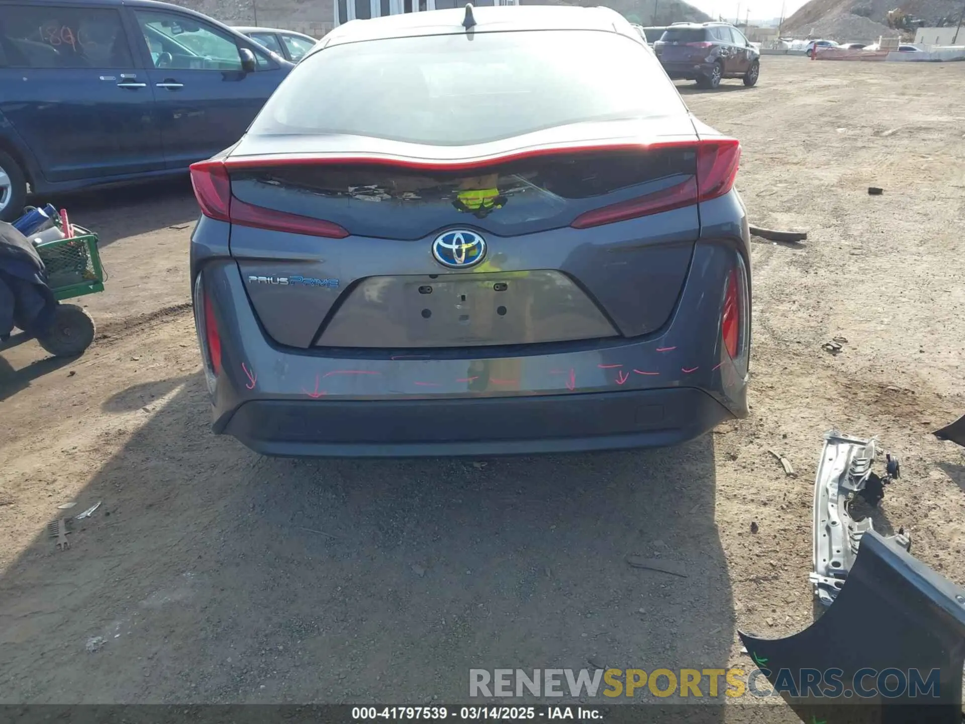 16 Photograph of a damaged car JTDKAMFP4M3165667 TOYOTA PRIUS PRIME 2021