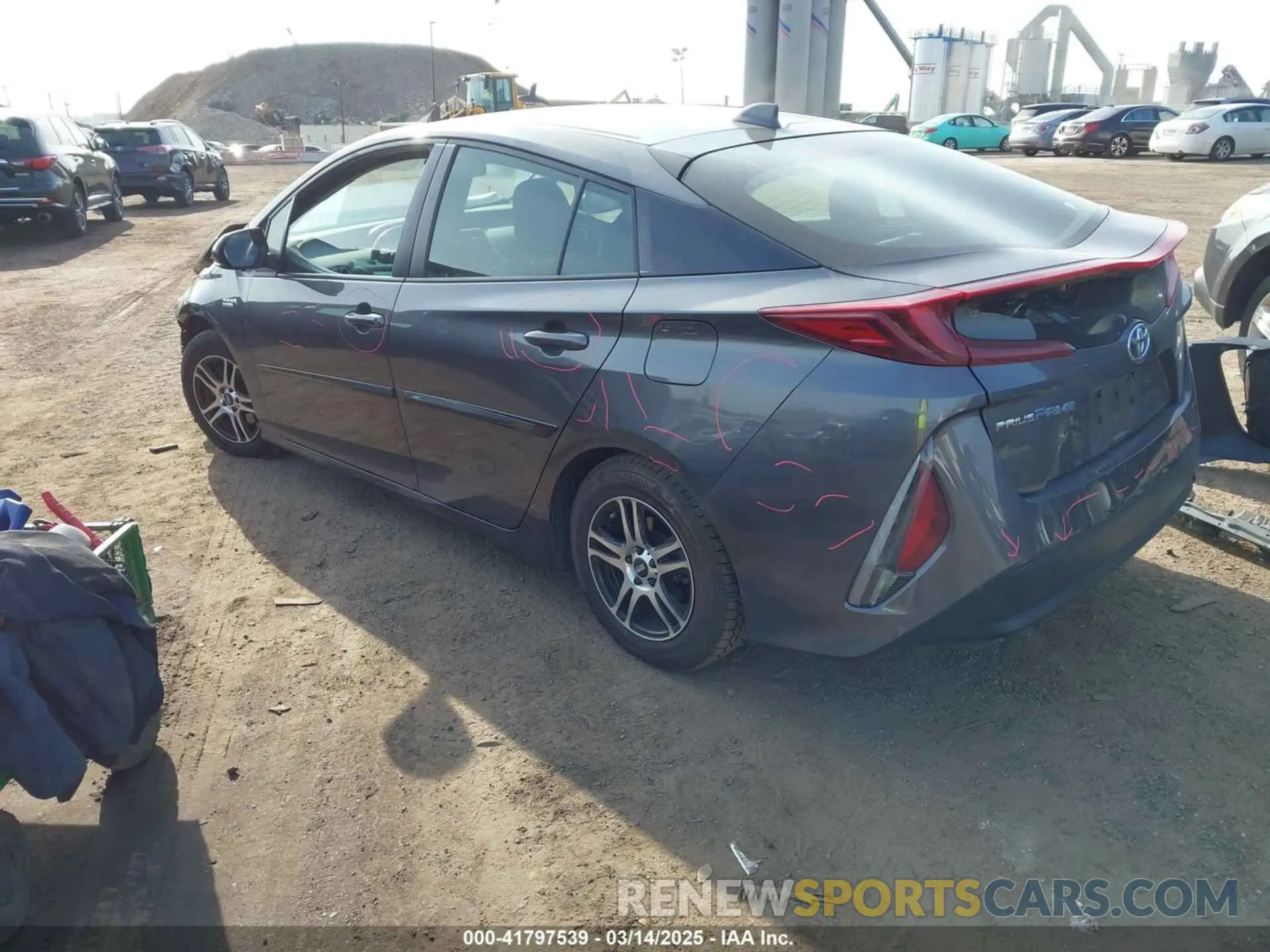 3 Photograph of a damaged car JTDKAMFP4M3165667 TOYOTA PRIUS PRIME 2021