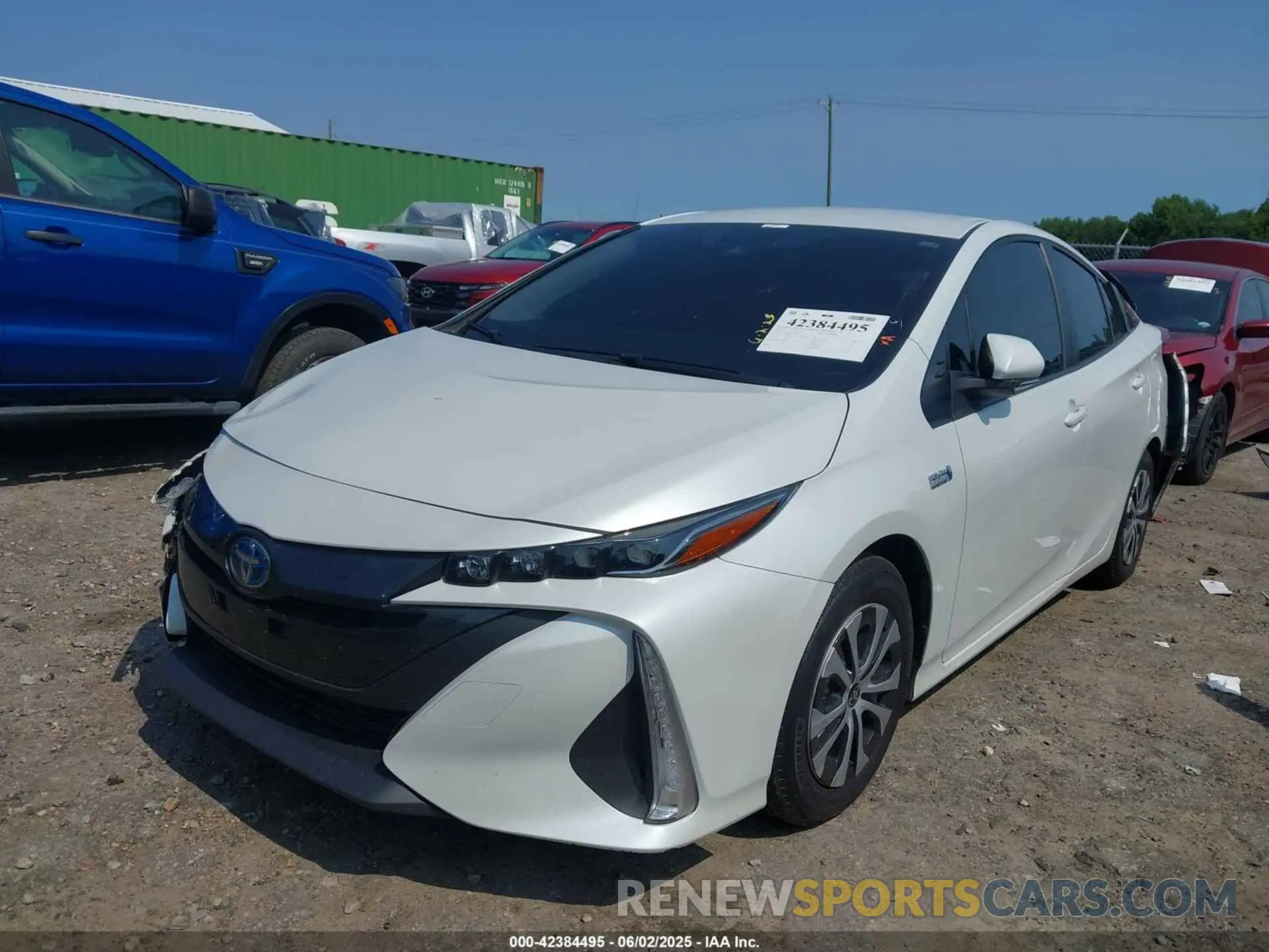 2 Photograph of a damaged car JTDKAMFP4M3169430 TOYOTA PRIUS PRIME 2021