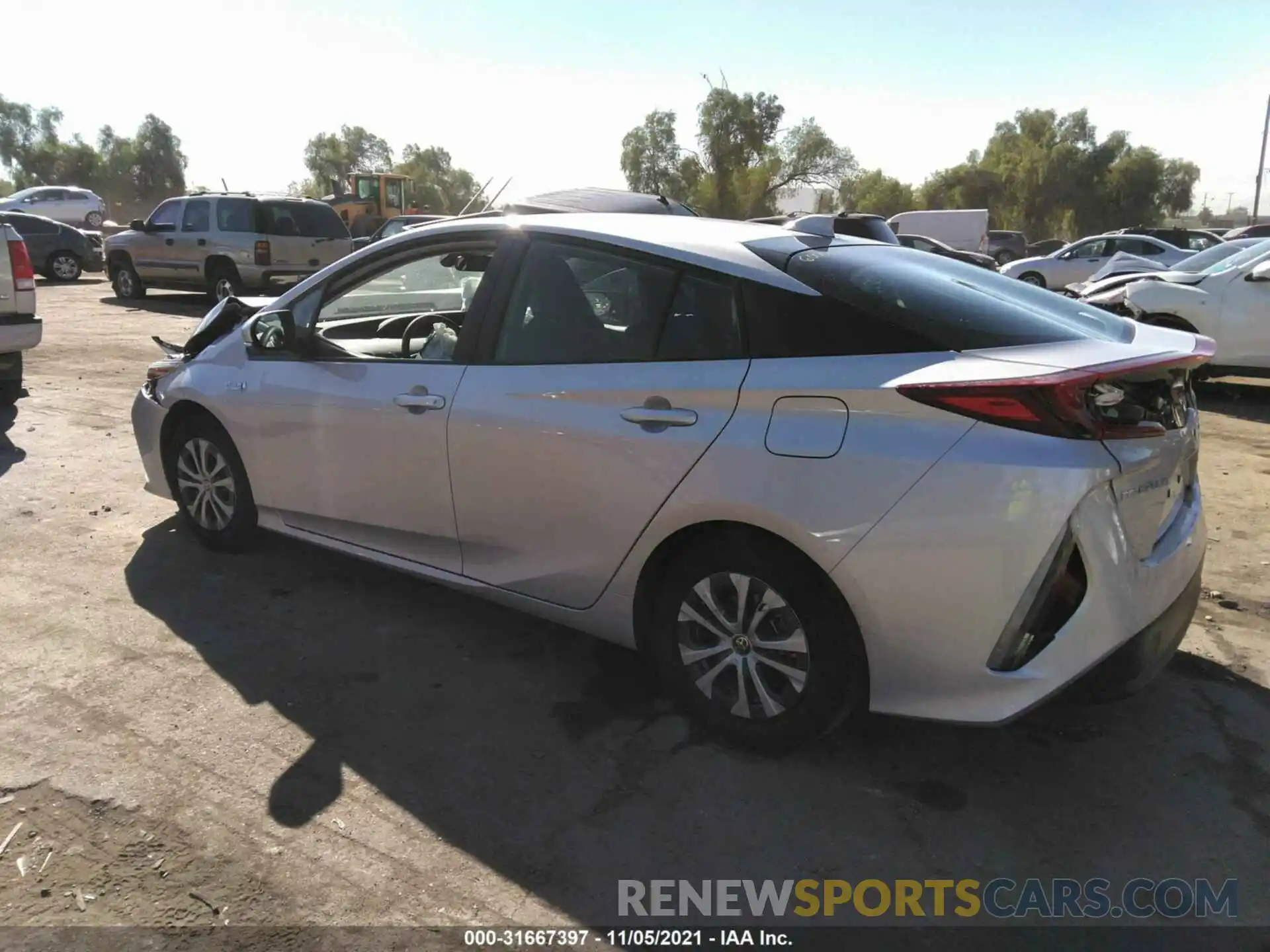 3 Photograph of a damaged car JTDKAMFP4M3173820 TOYOTA PRIUS PRIME 2021