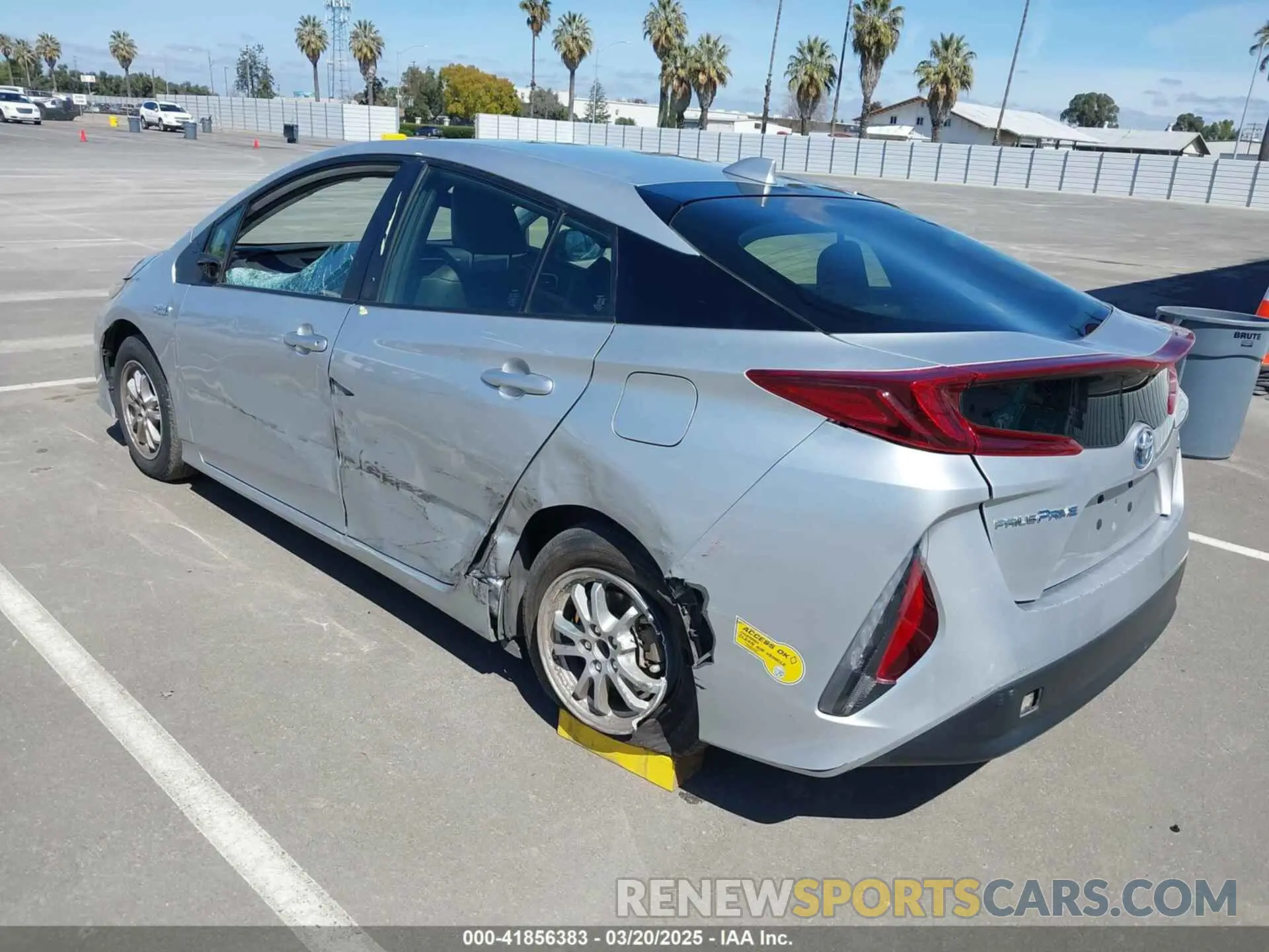 3 Photograph of a damaged car JTDKAMFP4M3175051 TOYOTA PRIUS PRIME 2021